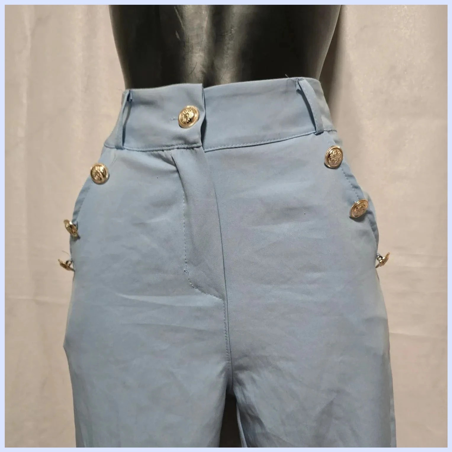 Pantalón de cintura alta talla 36 – Boutique Belgique – taille S / 36 / 8 2