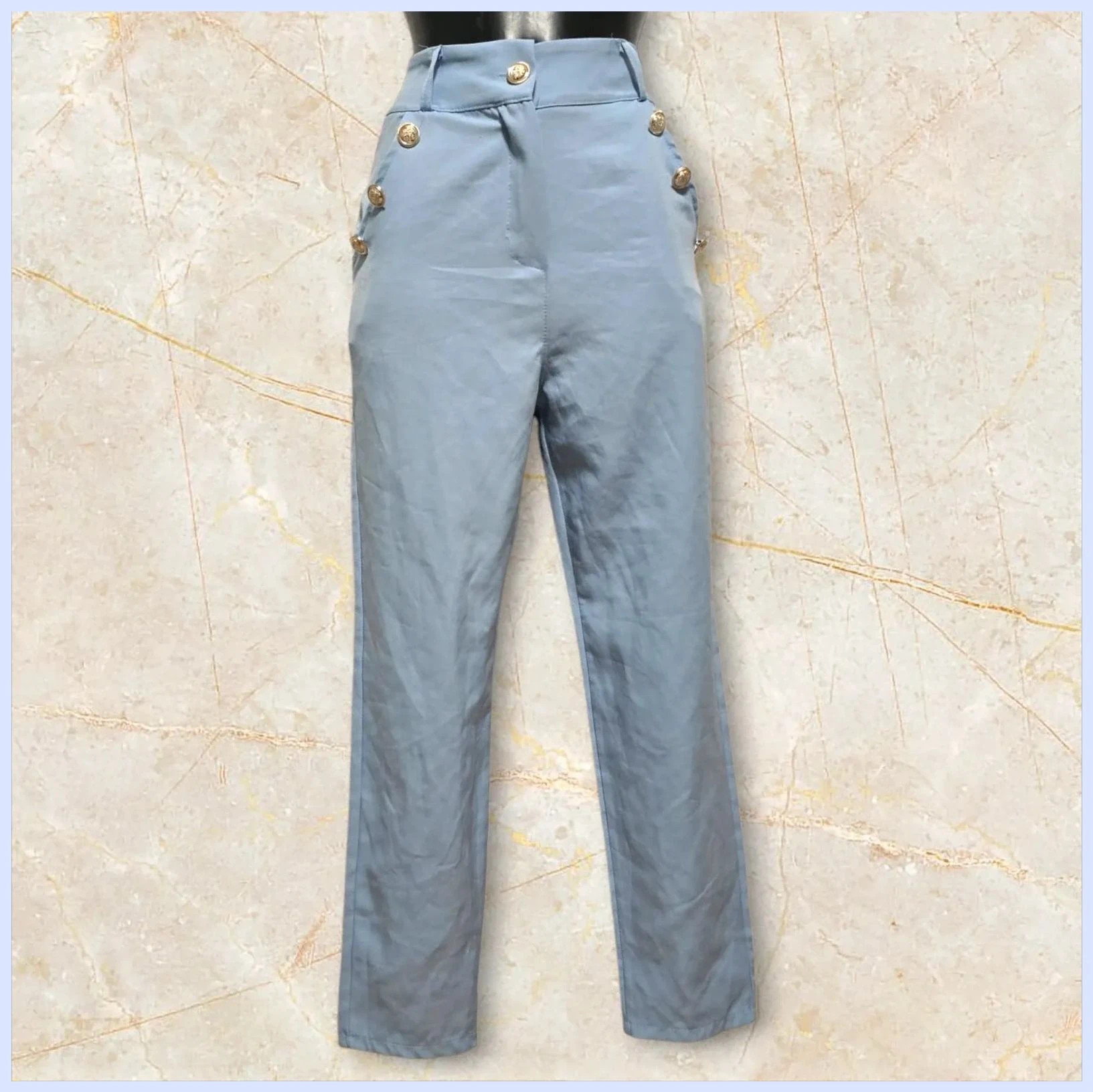 Pantalón de cintura alta talla 36 – Boutique Belgique – taille S / 36 / 8