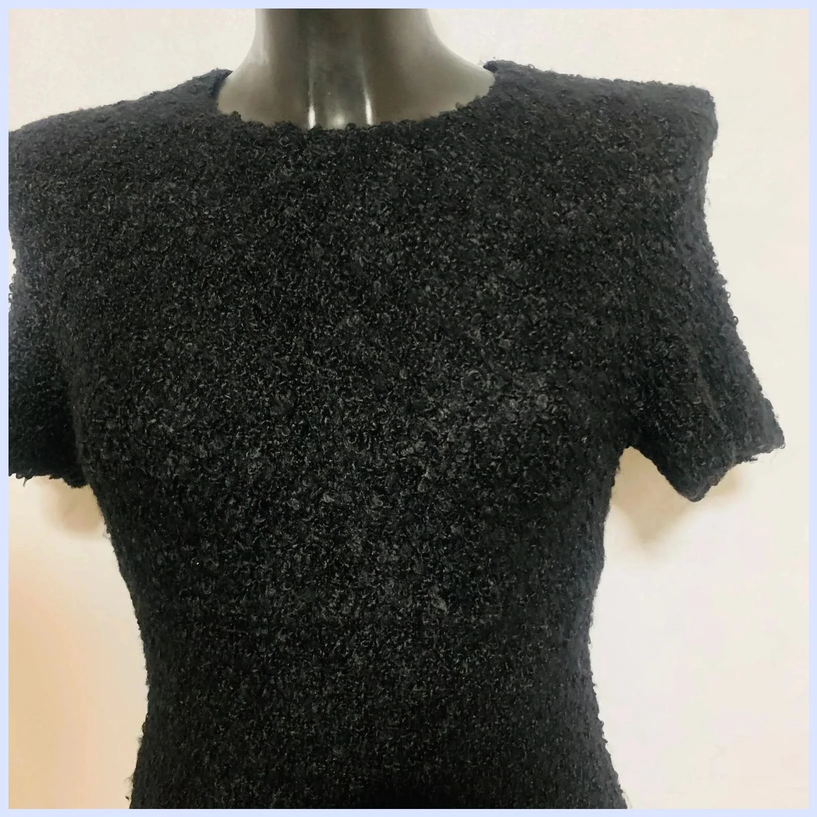 Vestido negro vintage – Vintage Dressing – taille M / 38 / 10 4