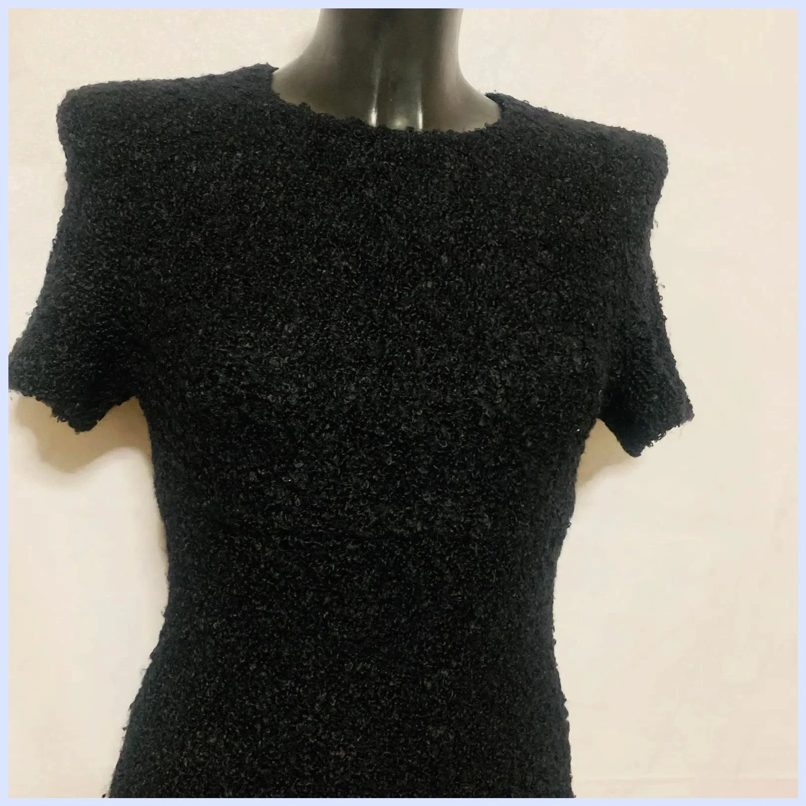 Vestido negro vintage – Vintage Dressing – taille M / 38 / 10 2