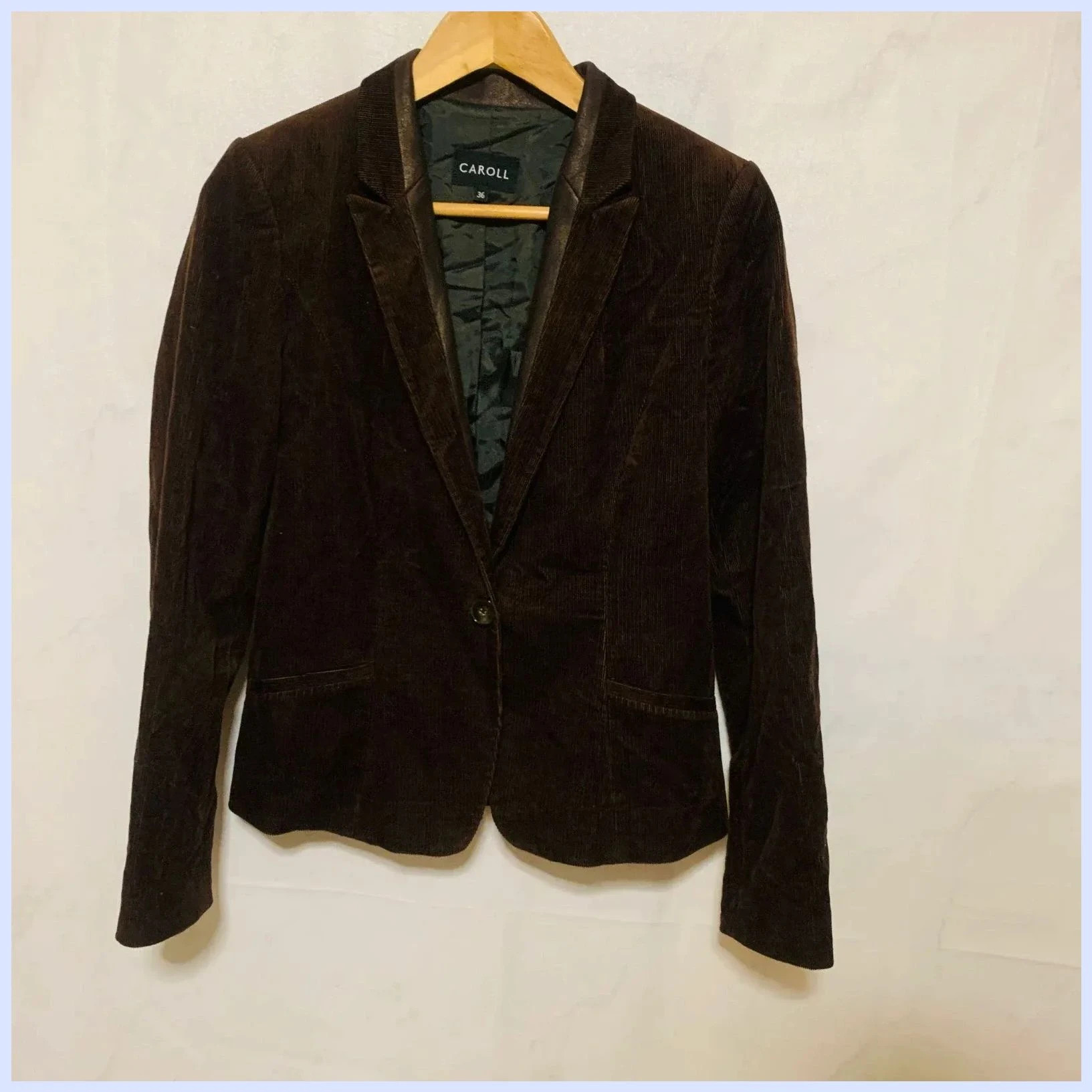 Blazer de pana talla 36 – Caroll – taille S / 36 / 8 3