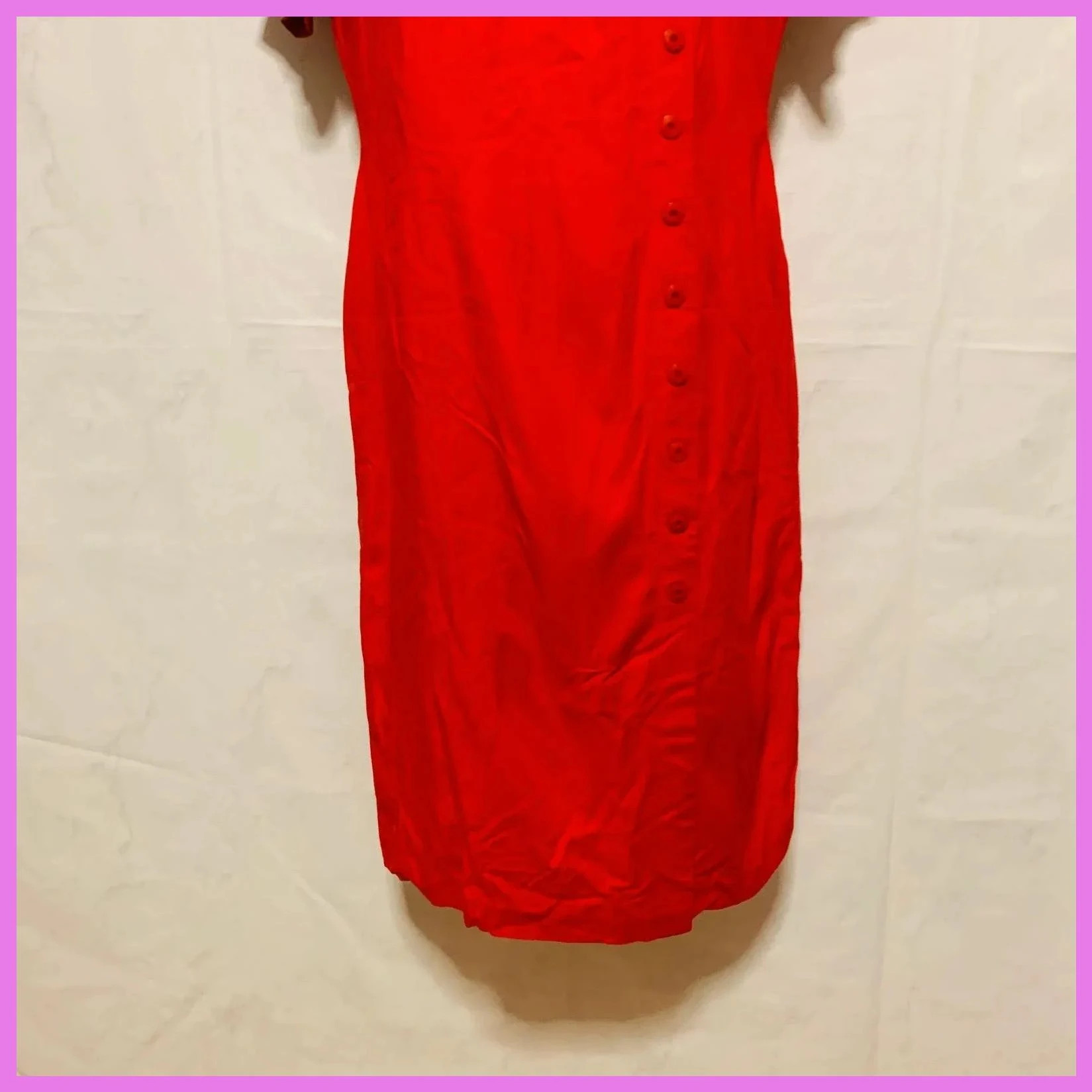 Vestido de lino y viscosa talla 48 – giacosa – taille 4XL / 48 / 20 4
