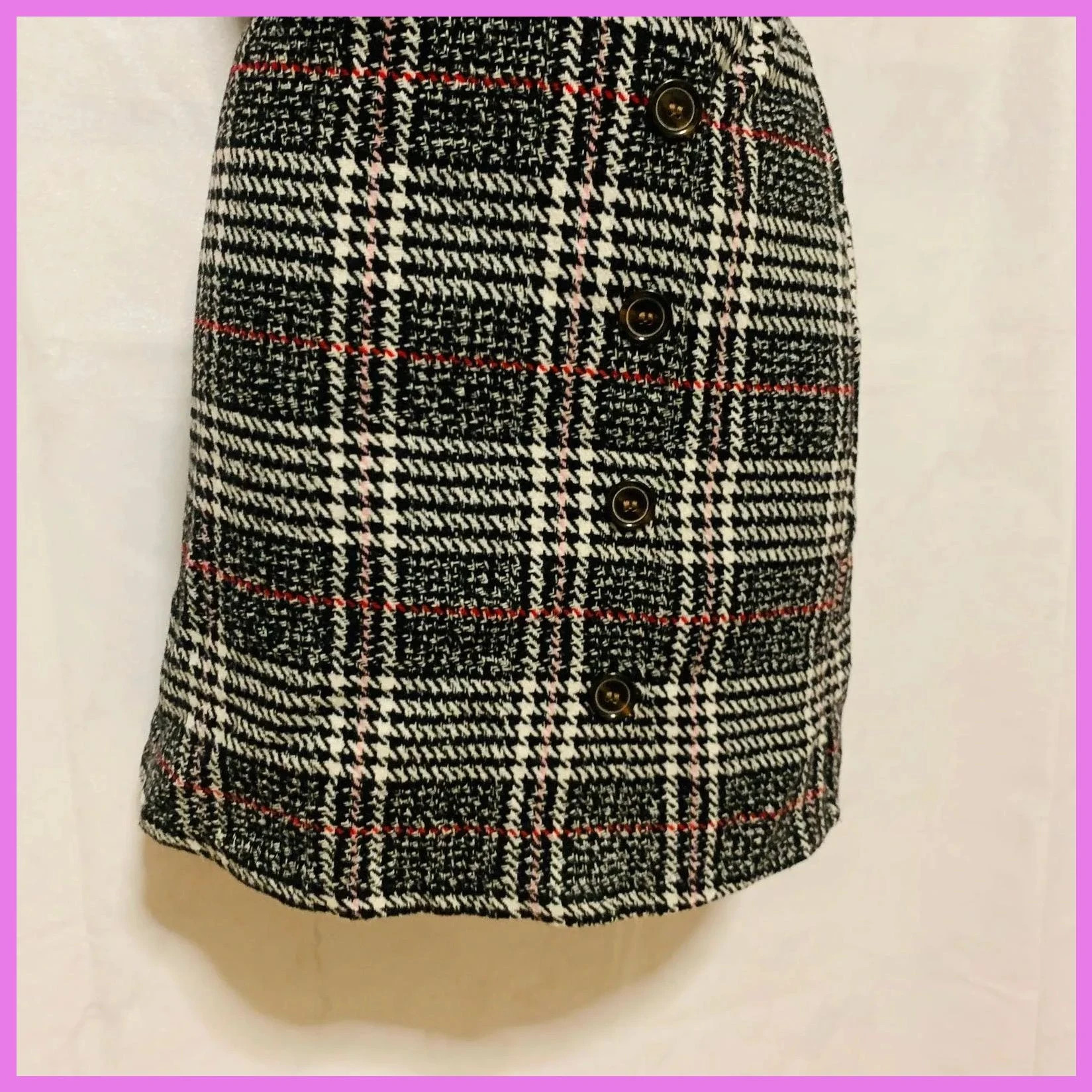 Falda estampada talla 40 – Papaya – taille L / 40 / 12 3