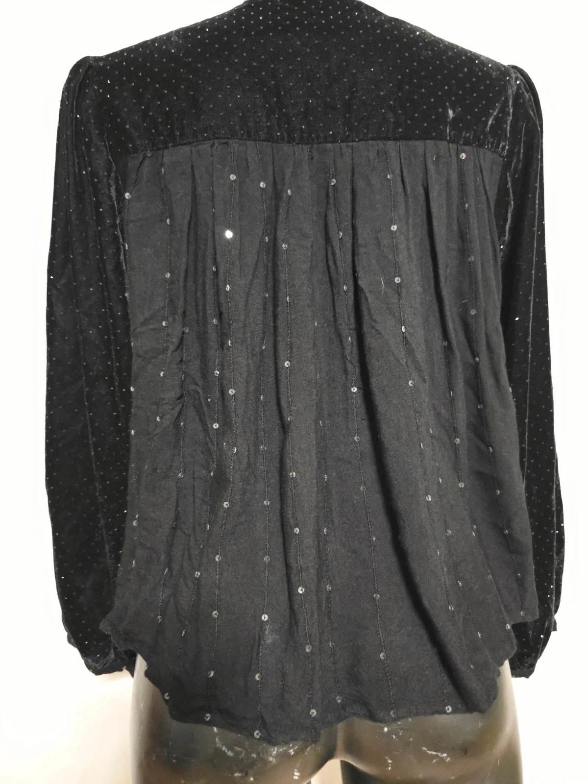 Blusa negra talla 34 – Zara – taille XS / 34 / 6 2