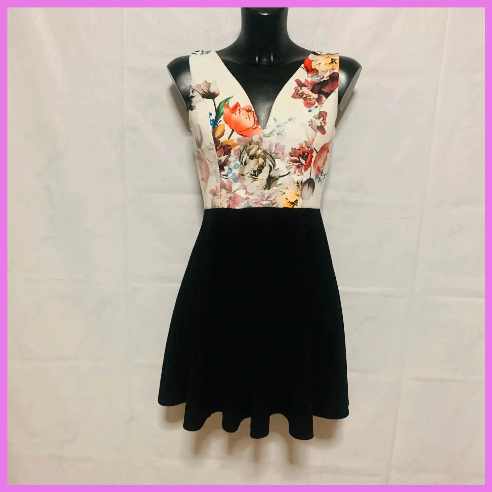 Vestido floreado talla única – Boutique Belgique – taille Taille unique