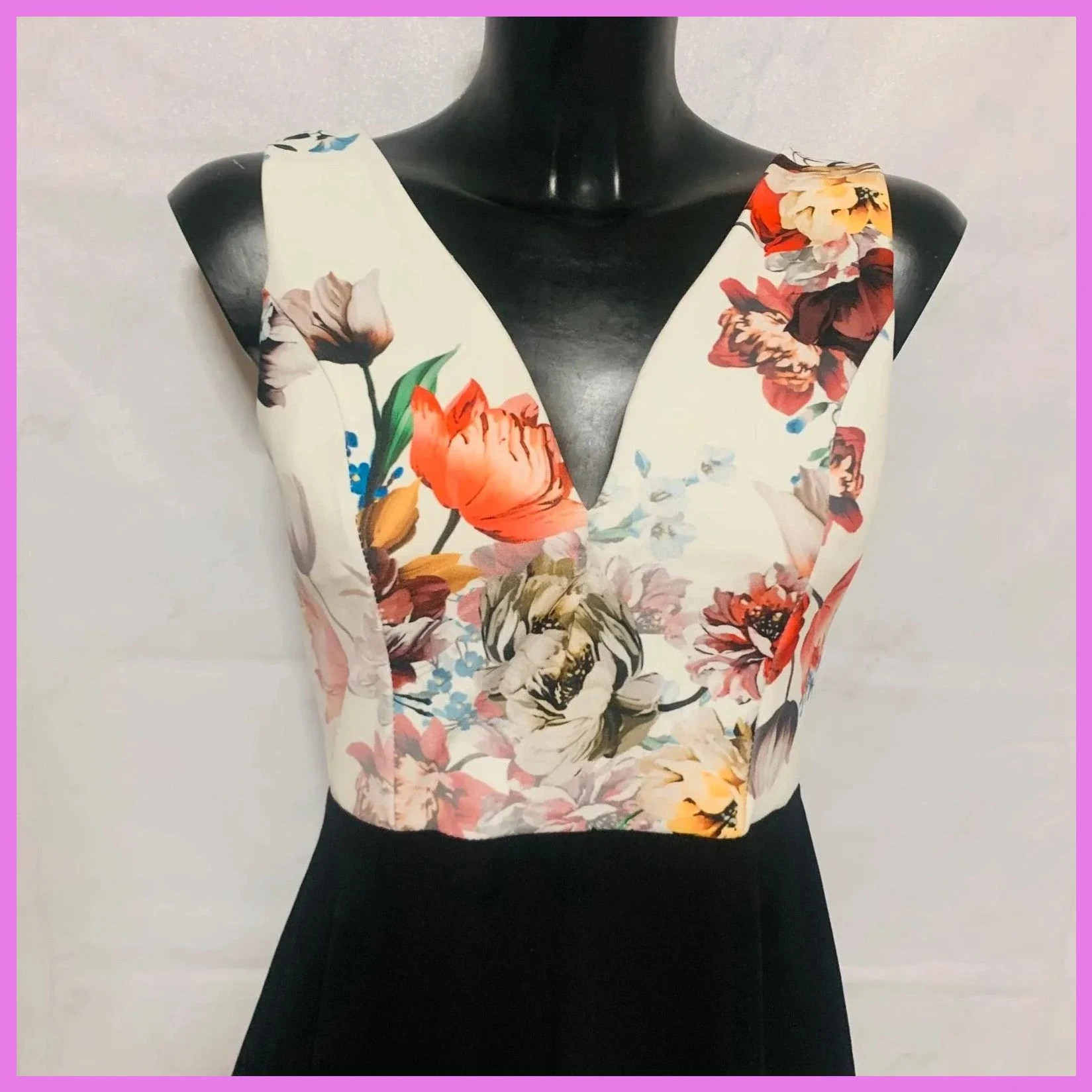 Vestido floreado talla única – Boutique Belgique – taille Taille unique 2