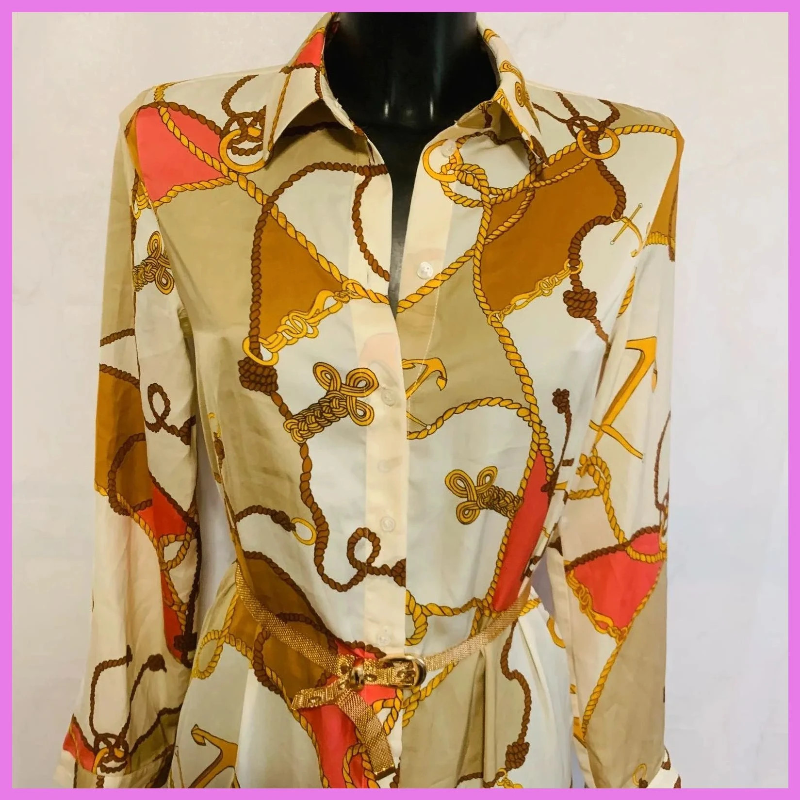 Vestido estampado talla 36 – Mango – taille S / 36 / 8 2
