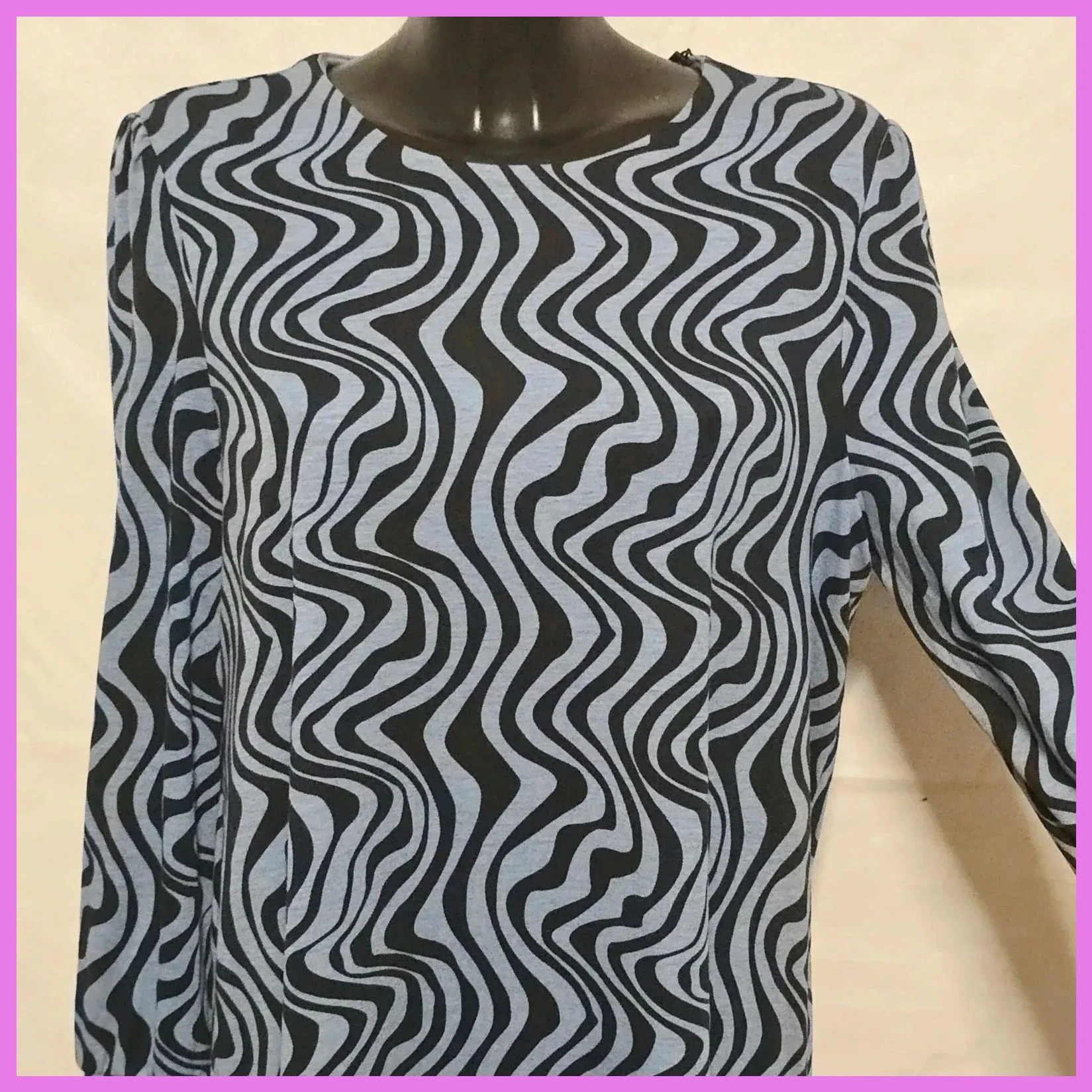 Vestido estampado talla 40 – Minueto – taille L / 40 / 12 3