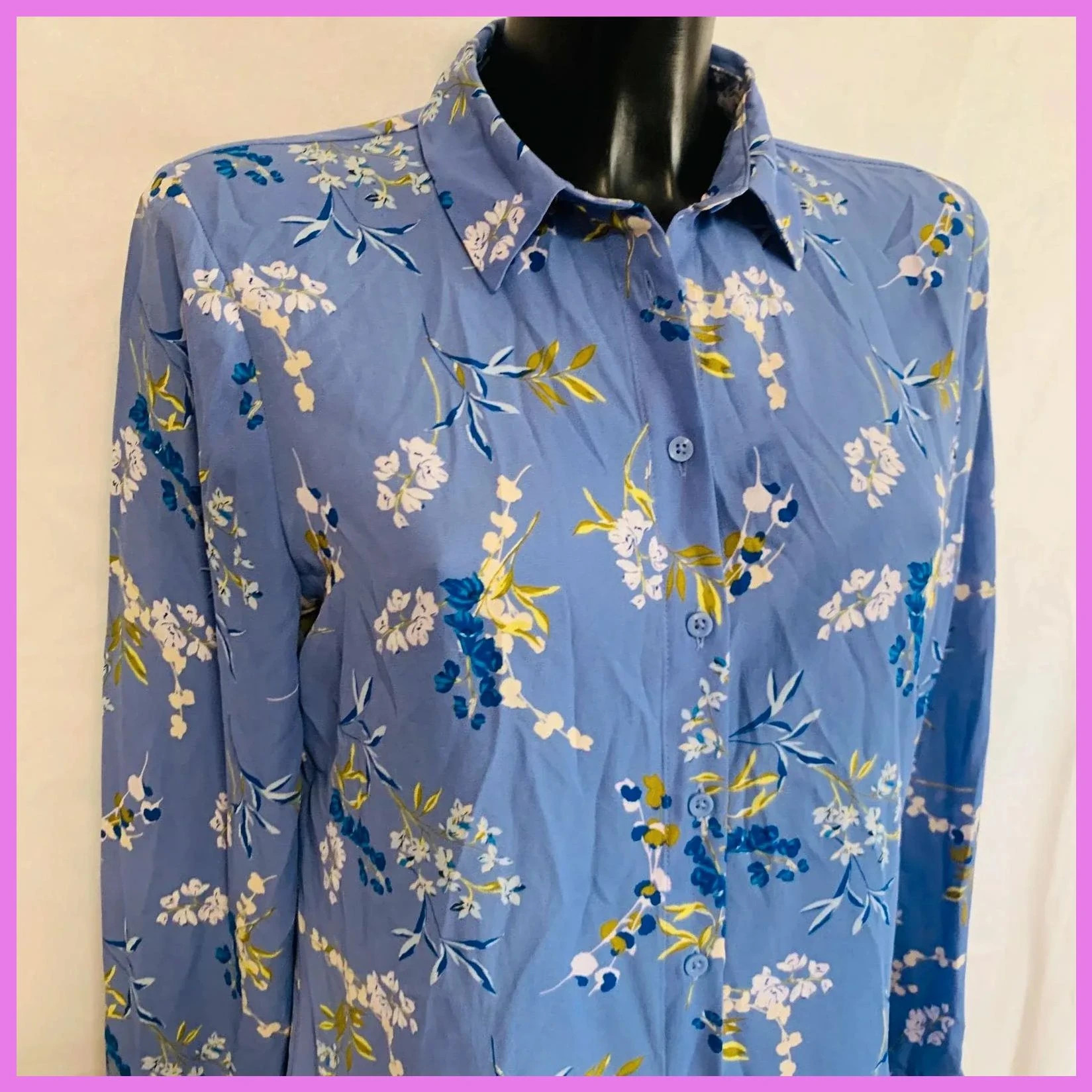 Camisa estampada talla 38 – Marks & Spencer – taille M / 38 / 10 2