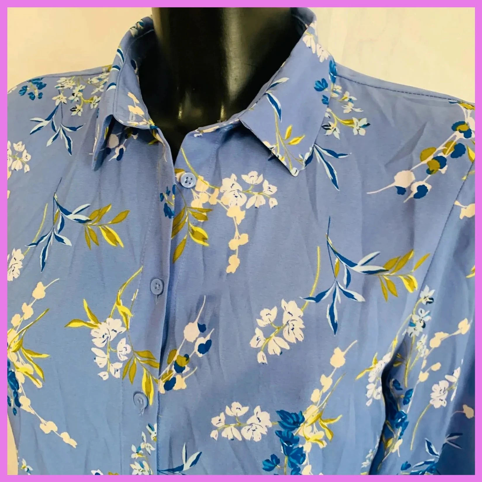 Camisa estampada talla 38 – Marks & Spencer – taille M / 38 / 10 4