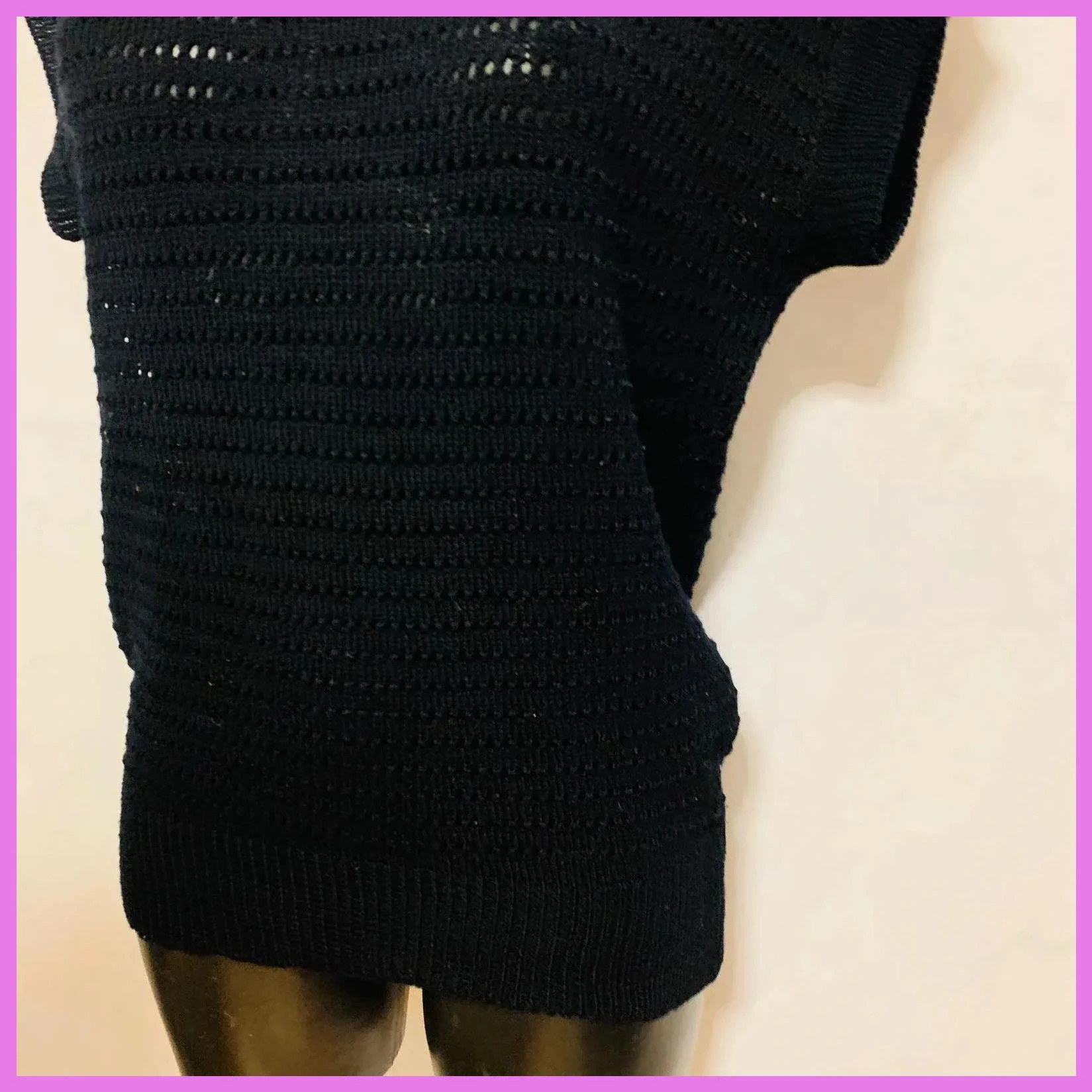 Blusa negra talla única – Vintage Dressing – taille Taille unique 4