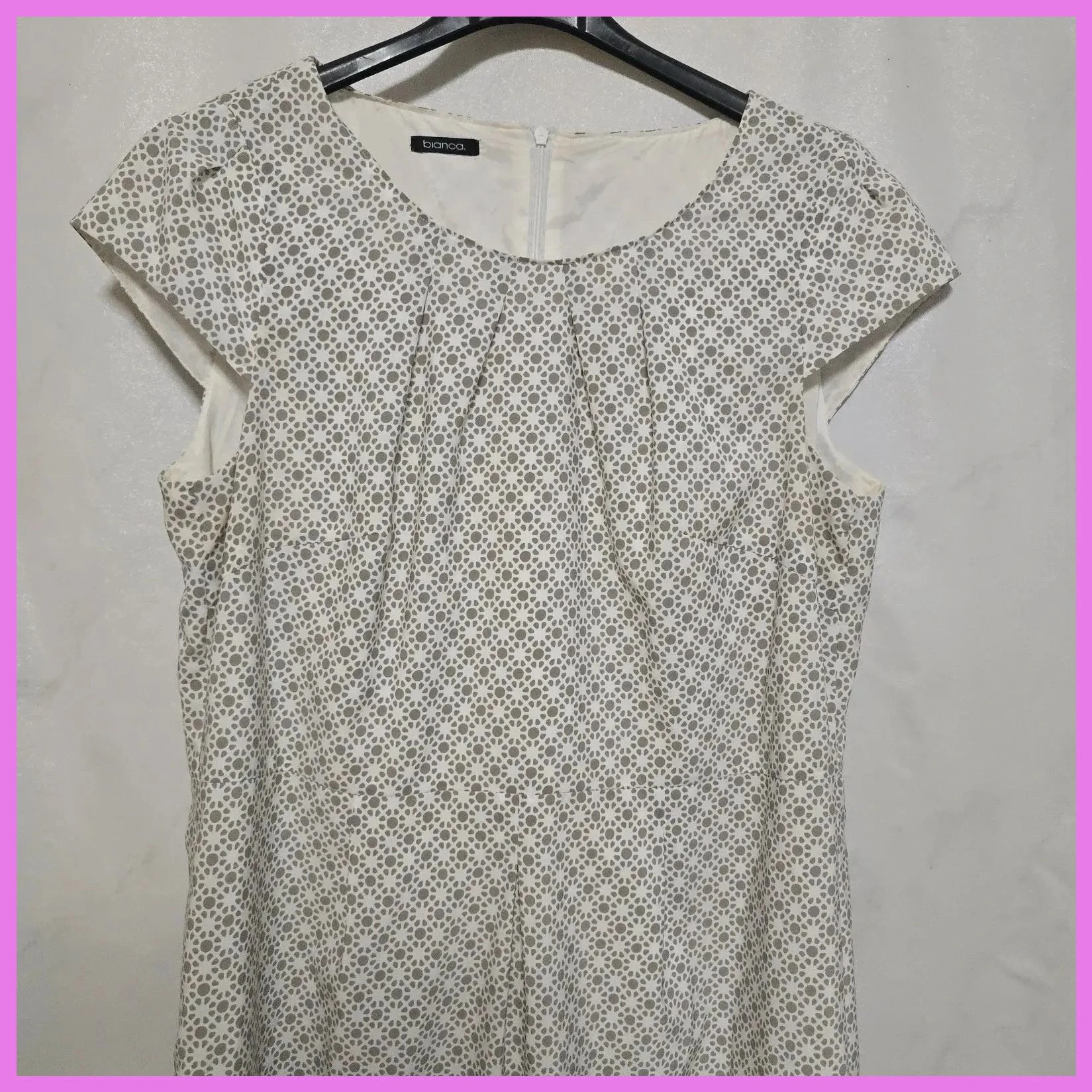 Vestido estampado talla 44 – Bianca – taille XXL / 44 / 16 2
