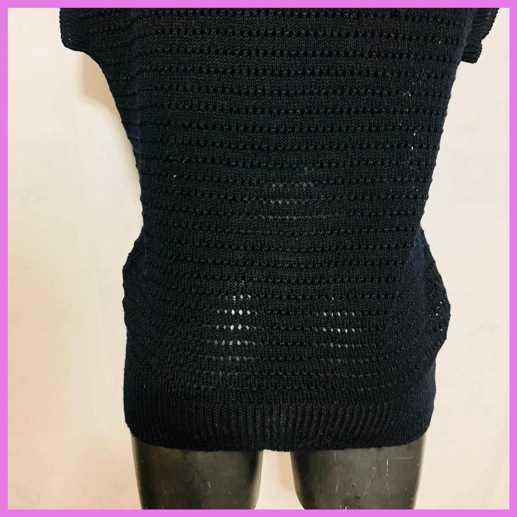 Blusa negra talla única – Vintage Dressing – taille Taille unique 5