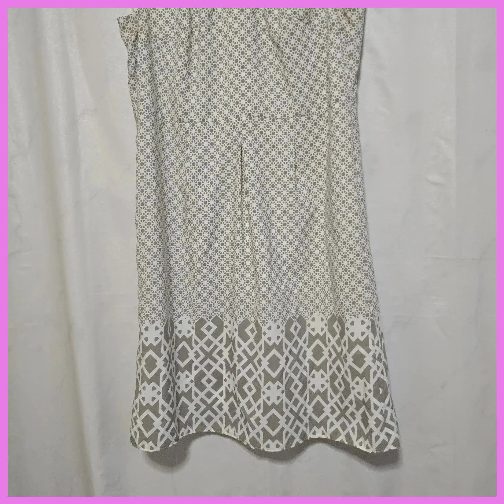 Vestido estampado talla 44 – Bianca – taille XXL / 44 / 16 3