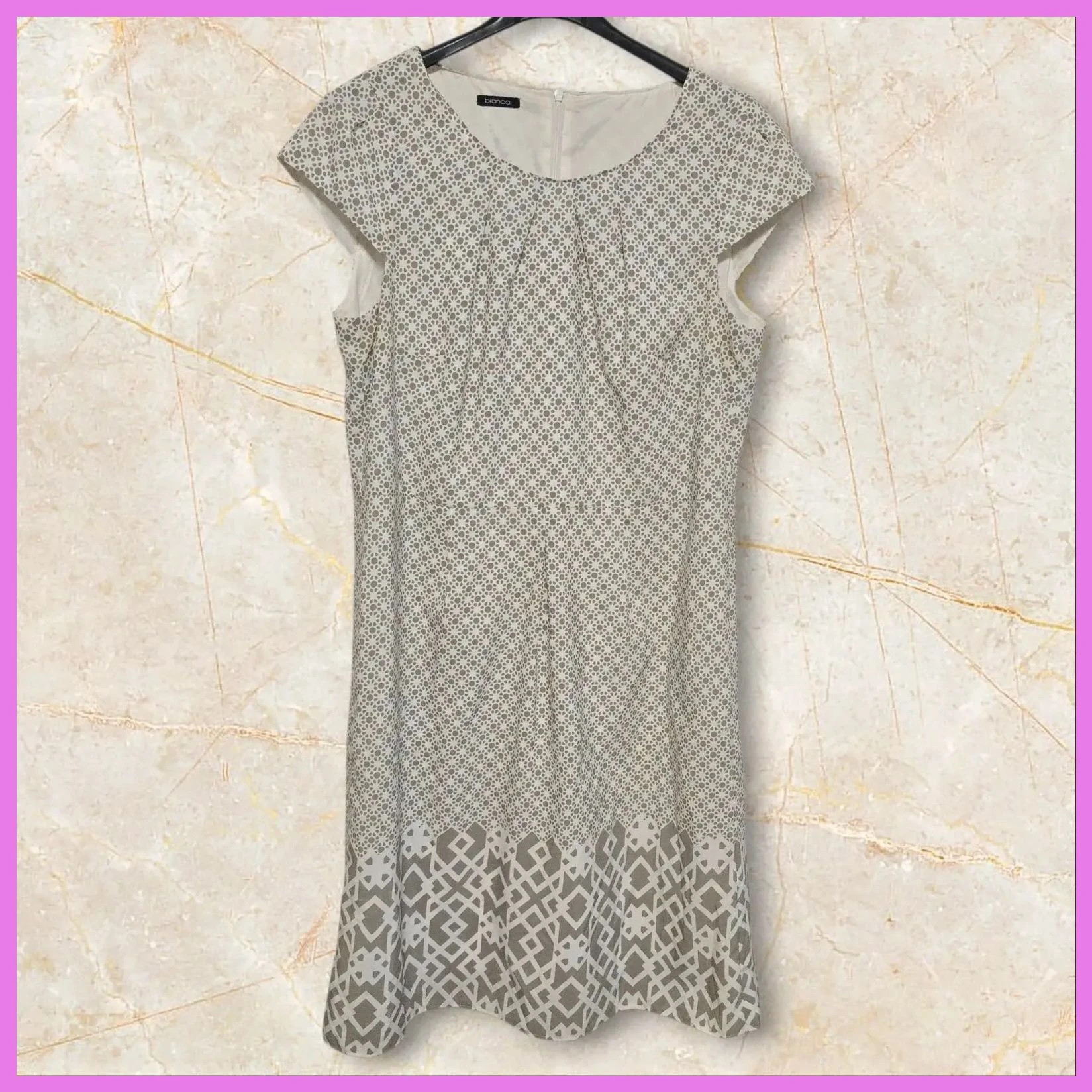 Vestido estampado talla 44