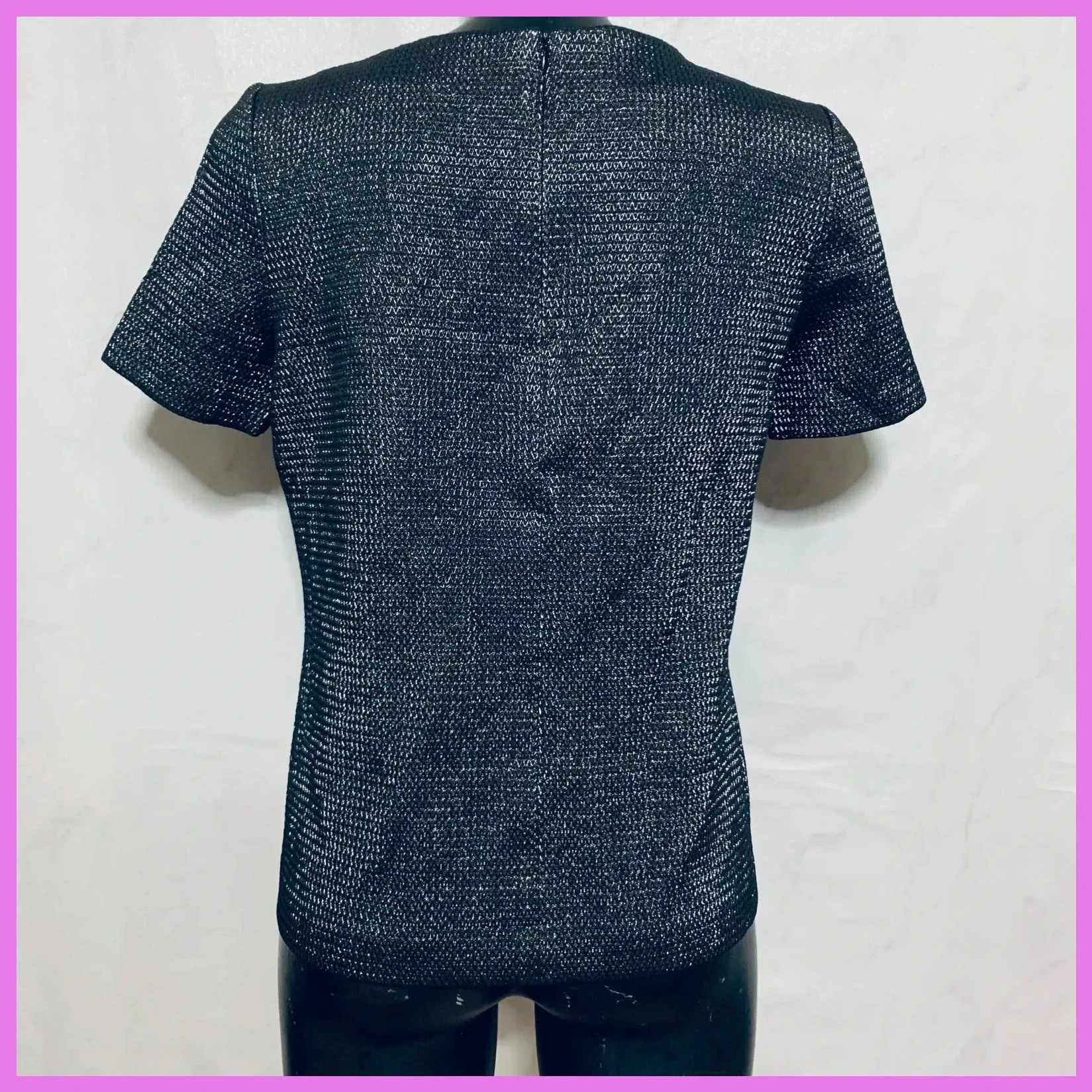 Blusa de manga corta talla 40 – 123 – taille L / 40 / 12 5