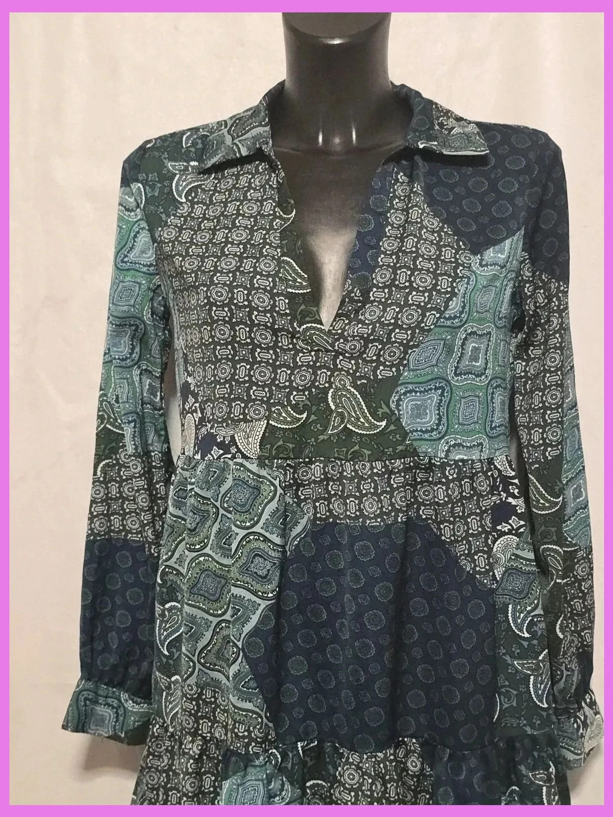 Vestido estampado talla 36 – Stradivarius – taille S / 36 / 8 2
