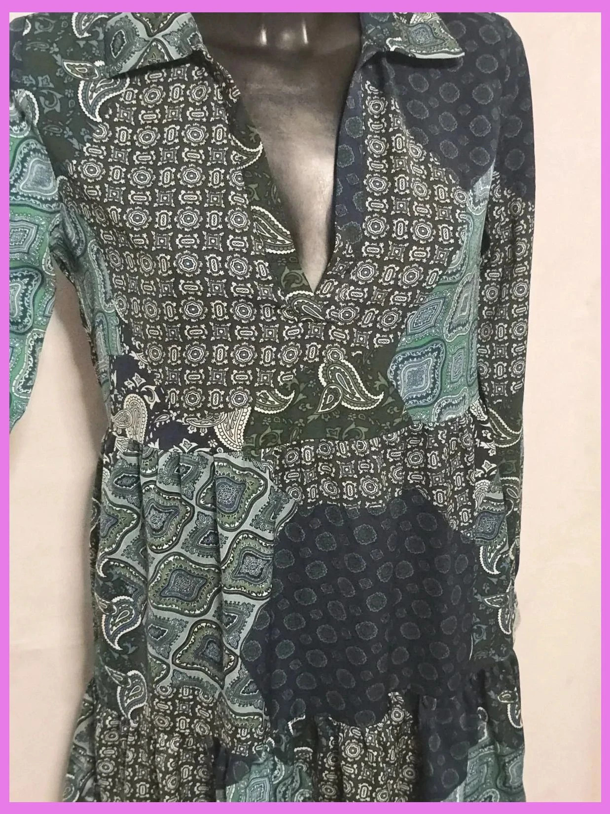 Vestido estampado talla 36 – Stradivarius – taille S / 36 / 8 4