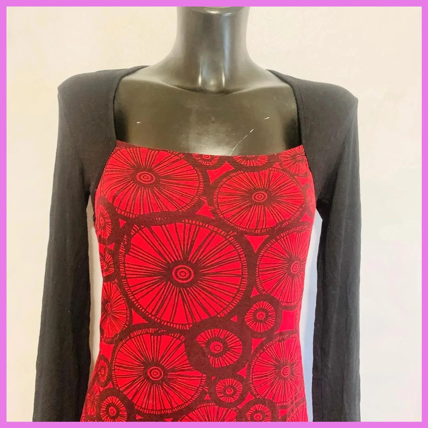 Vestido estampado talla 40 – smash – taille L / 40 / 12 2