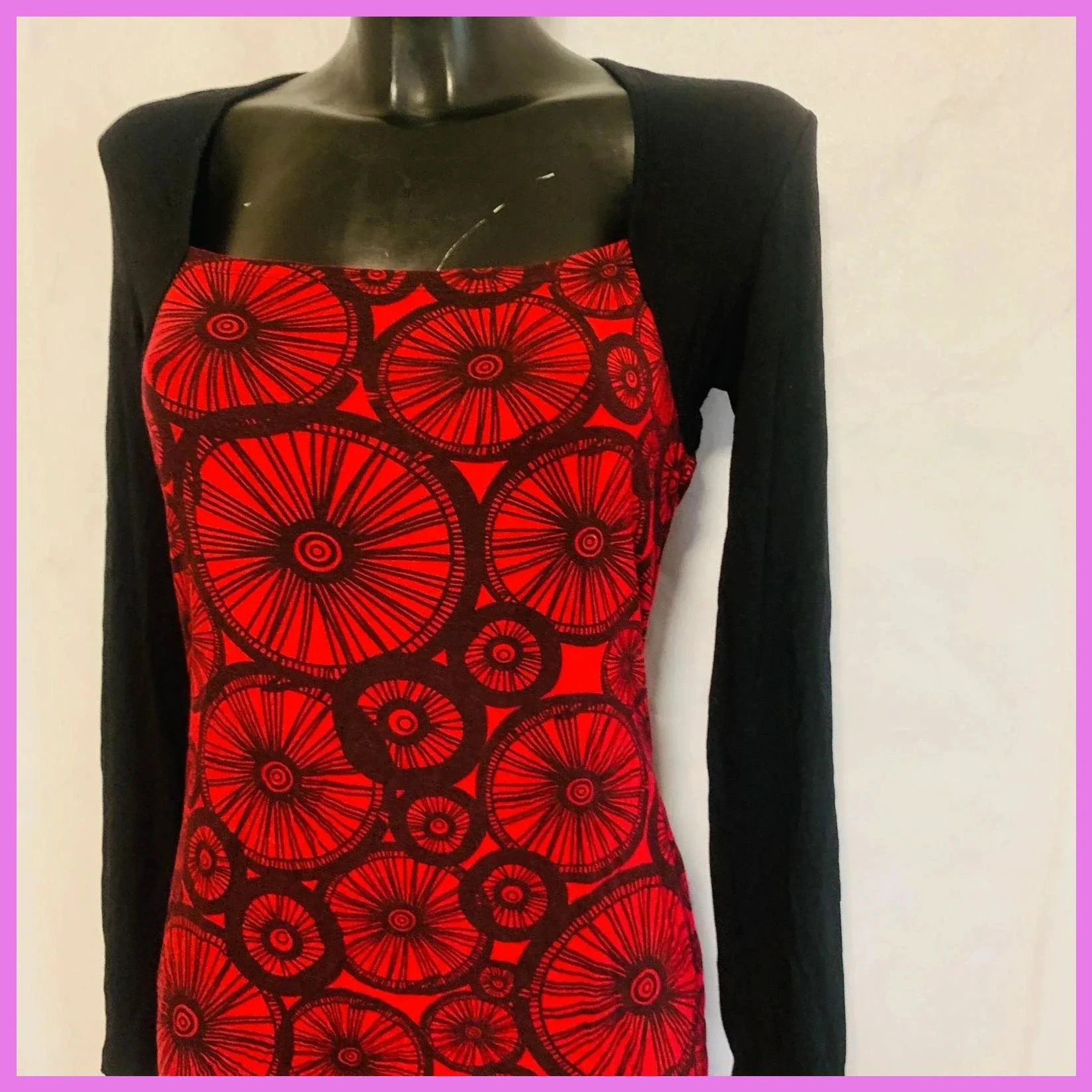 Vestido estampado talla 40 – smash – taille L / 40 / 12 5