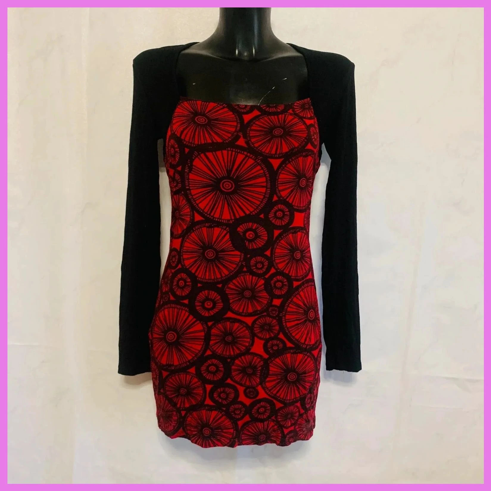 Vestido estampado talla 40