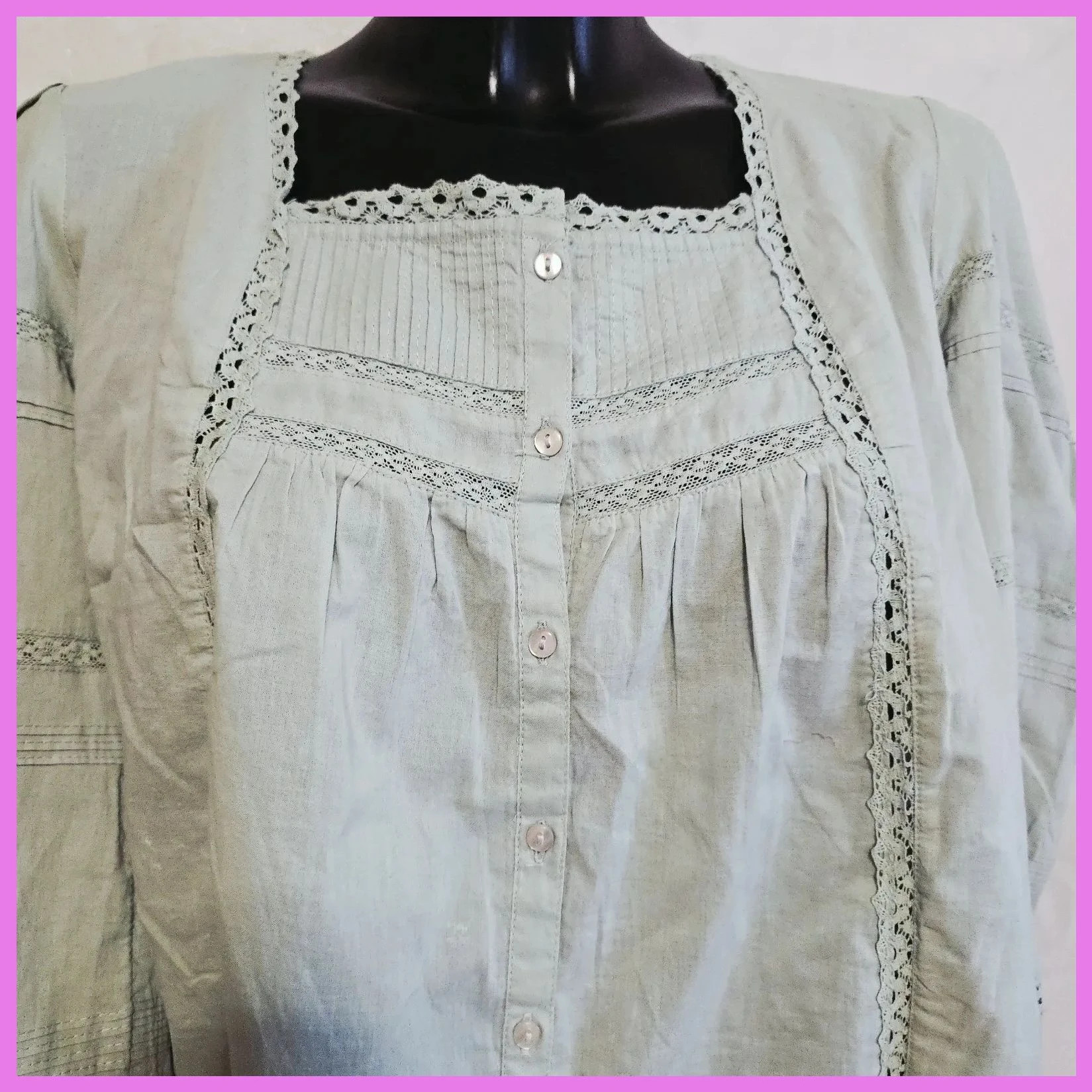 Blusa fina 100% algodón – Hoss Intropia – taille L / 40 / 12 2