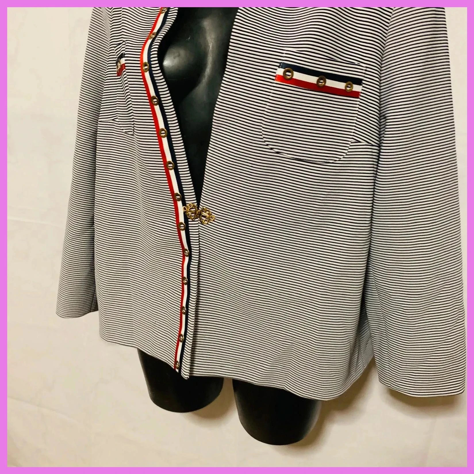 blazer estampado talla grande – Chema Blanco – taille 4XL / 48 / 20 3