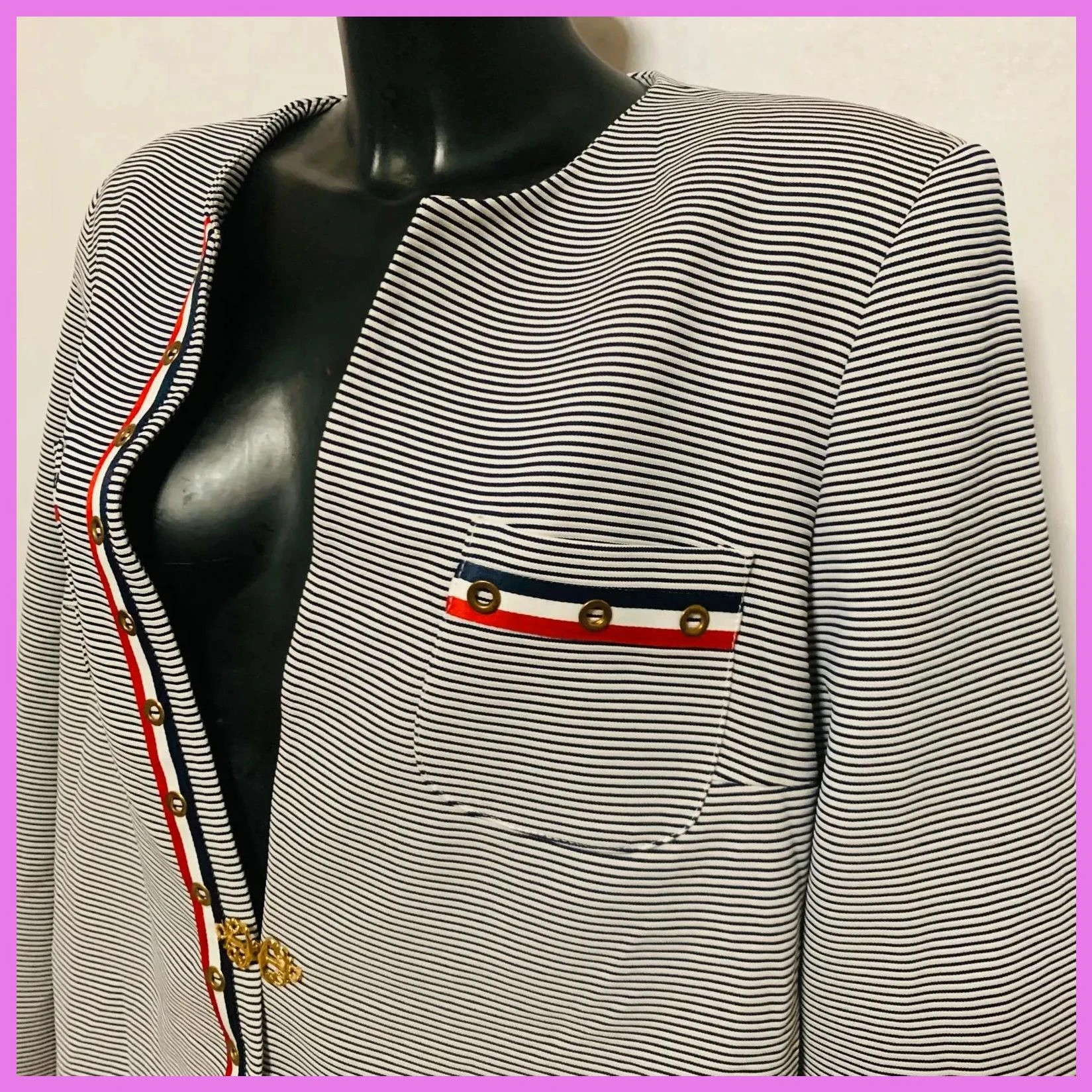blazer estampado talla grande – Chema Blanco – taille 4XL / 48 / 20 5
