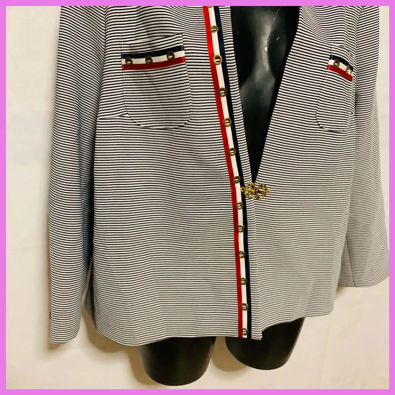 blazer estampado talla grande – Chema Blanco – taille 4XL / 48 / 20 4