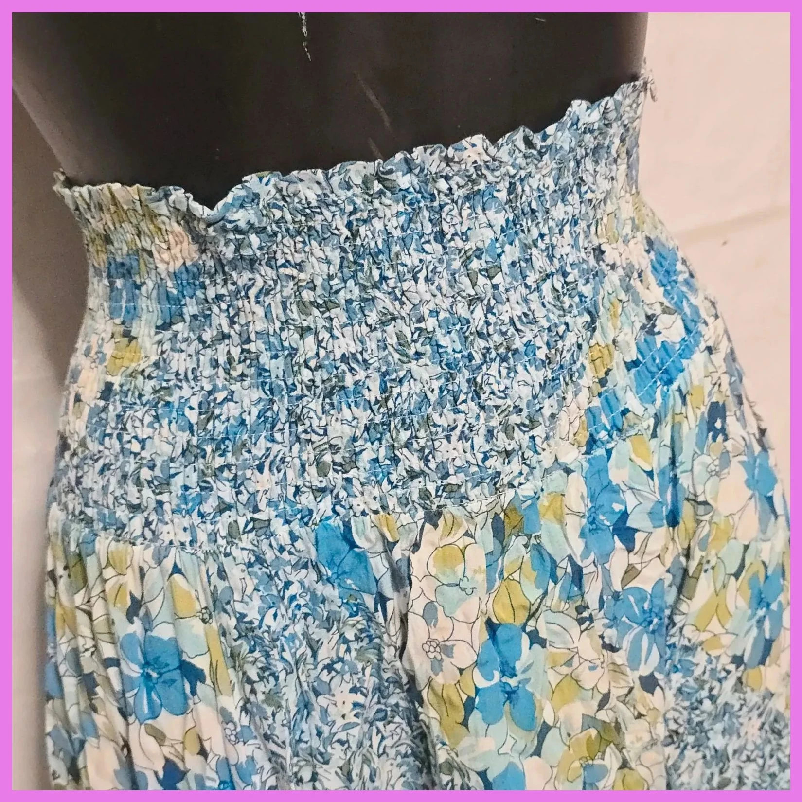 Falda floreada talla única – Vintage Dressing – taille Taille unique 3