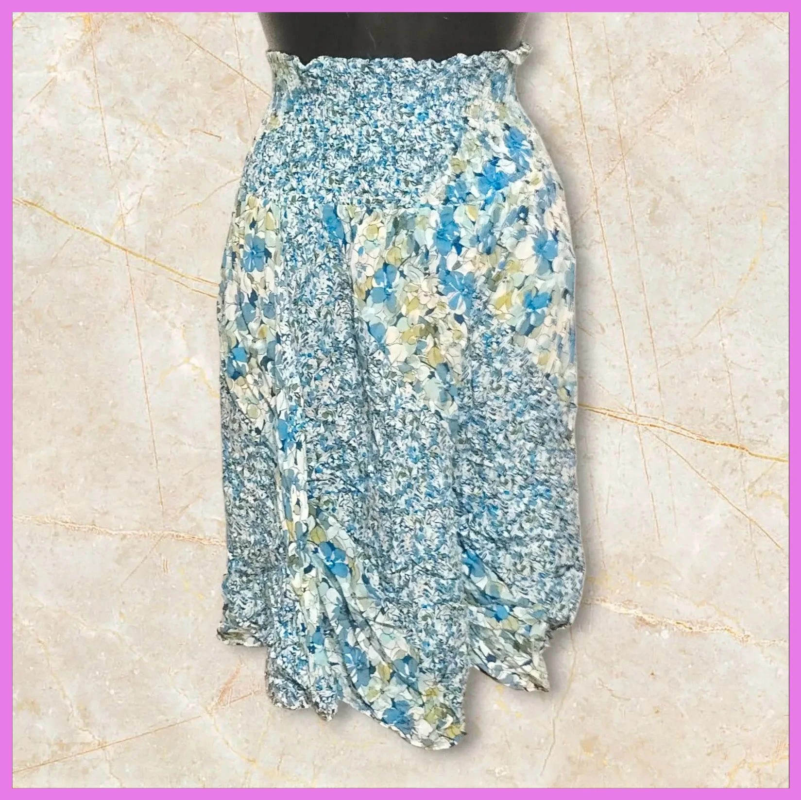 Falda floreada talla única – Vintage Dressing – taille Taille unique