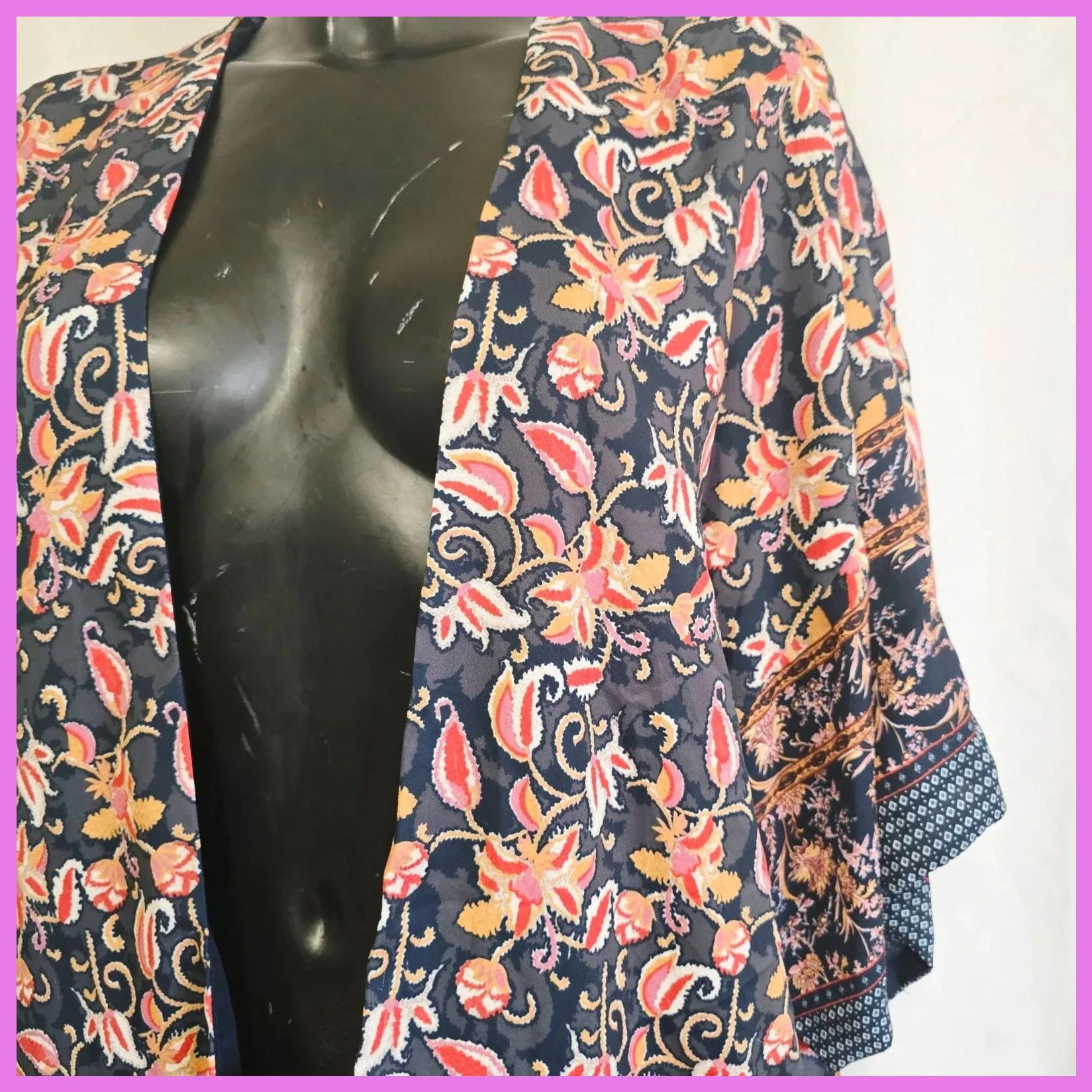 Kimono estampado talla única – GOO-IT – taille Taille unique 2