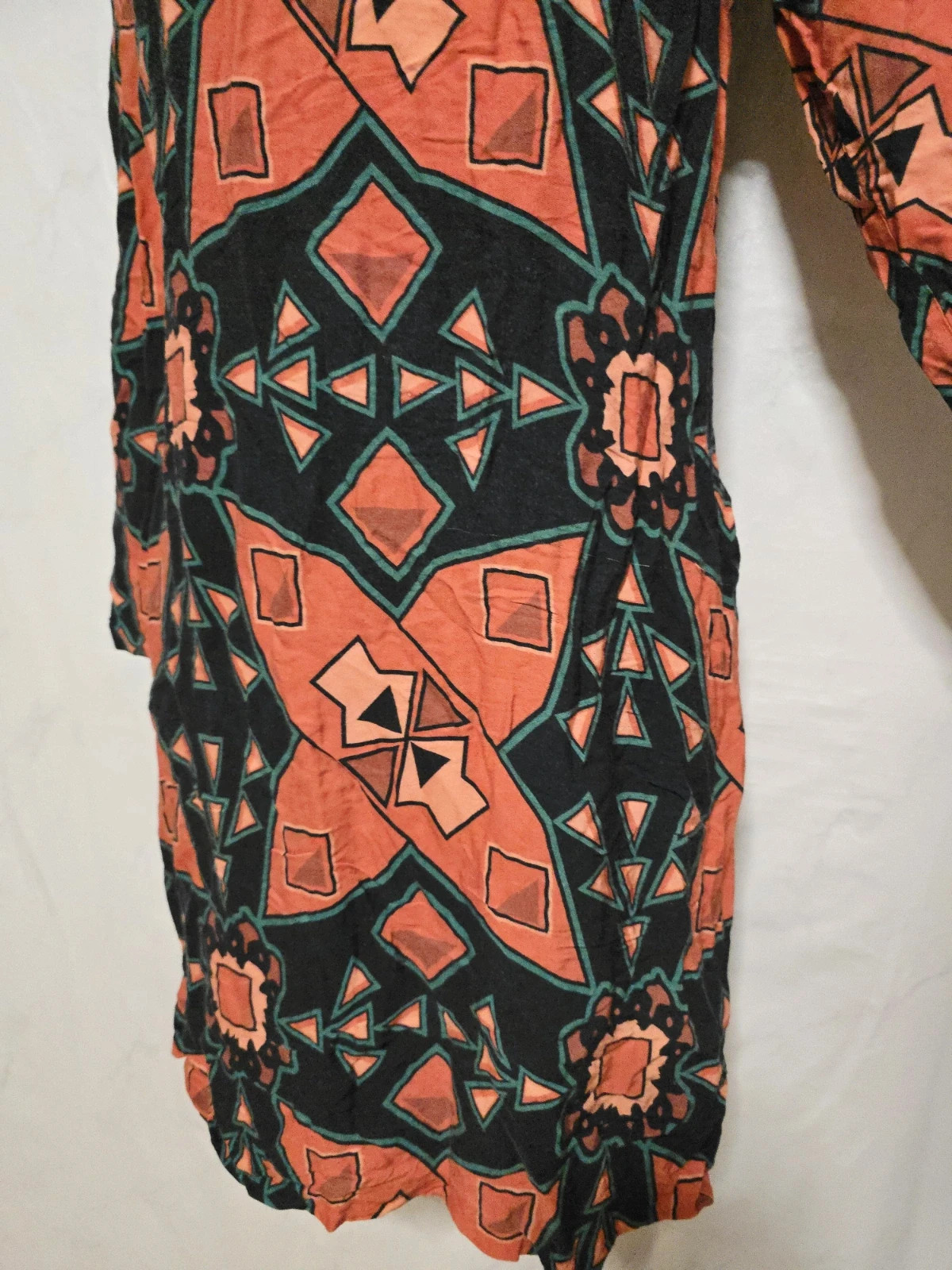 Vestido estampado 100% viscosa – Rick Cardona – taille L / 40 / 12 3