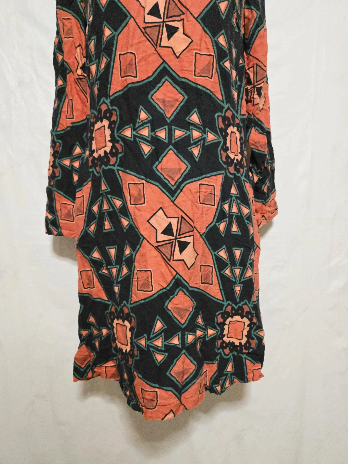 Vestido estampado 100% viscosa – Rick Cardona – taille L / 40 / 12 5