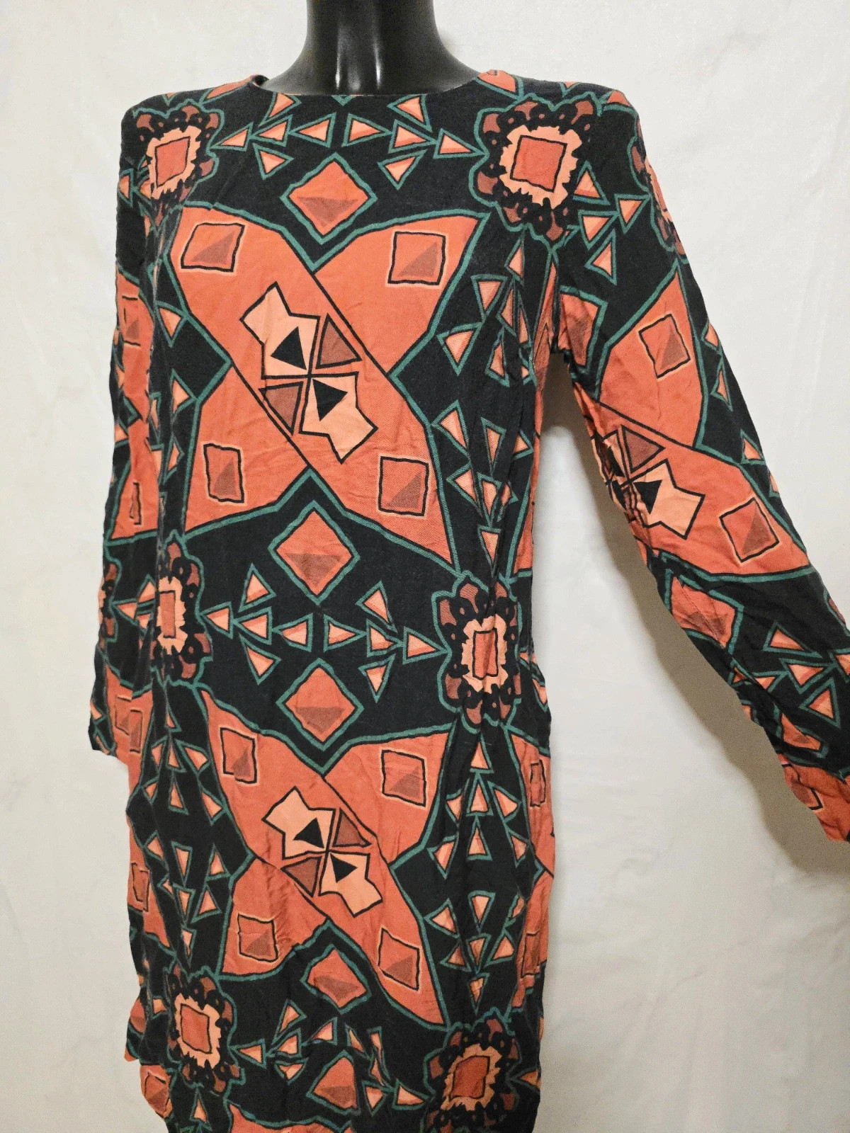 Vestido estampado 100% viscosa – Rick Cardona – taille L / 40 / 12 4