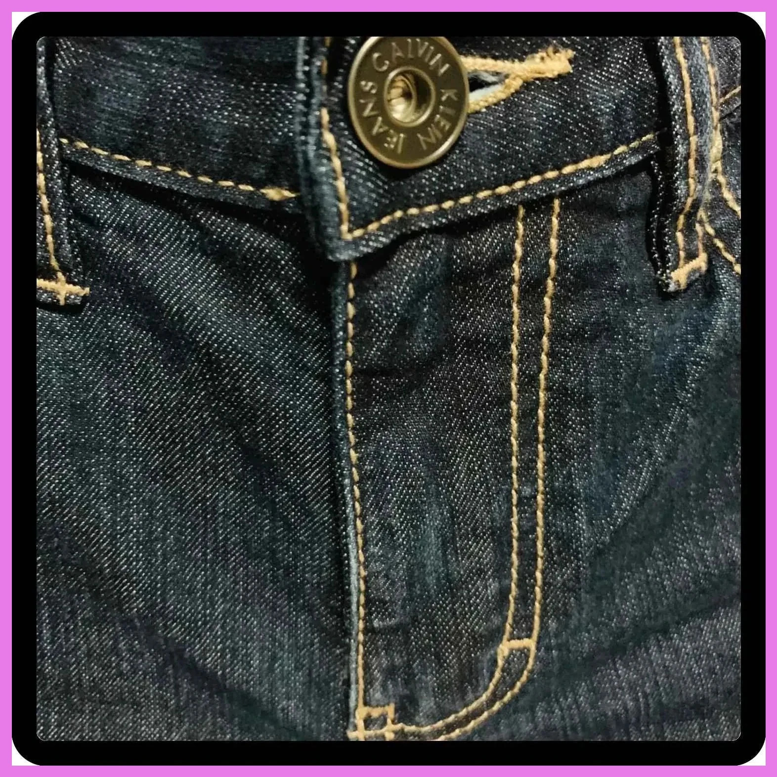Vaquero recto Calvin Klein – Calvin Klein – taille M / 38 / 10 5