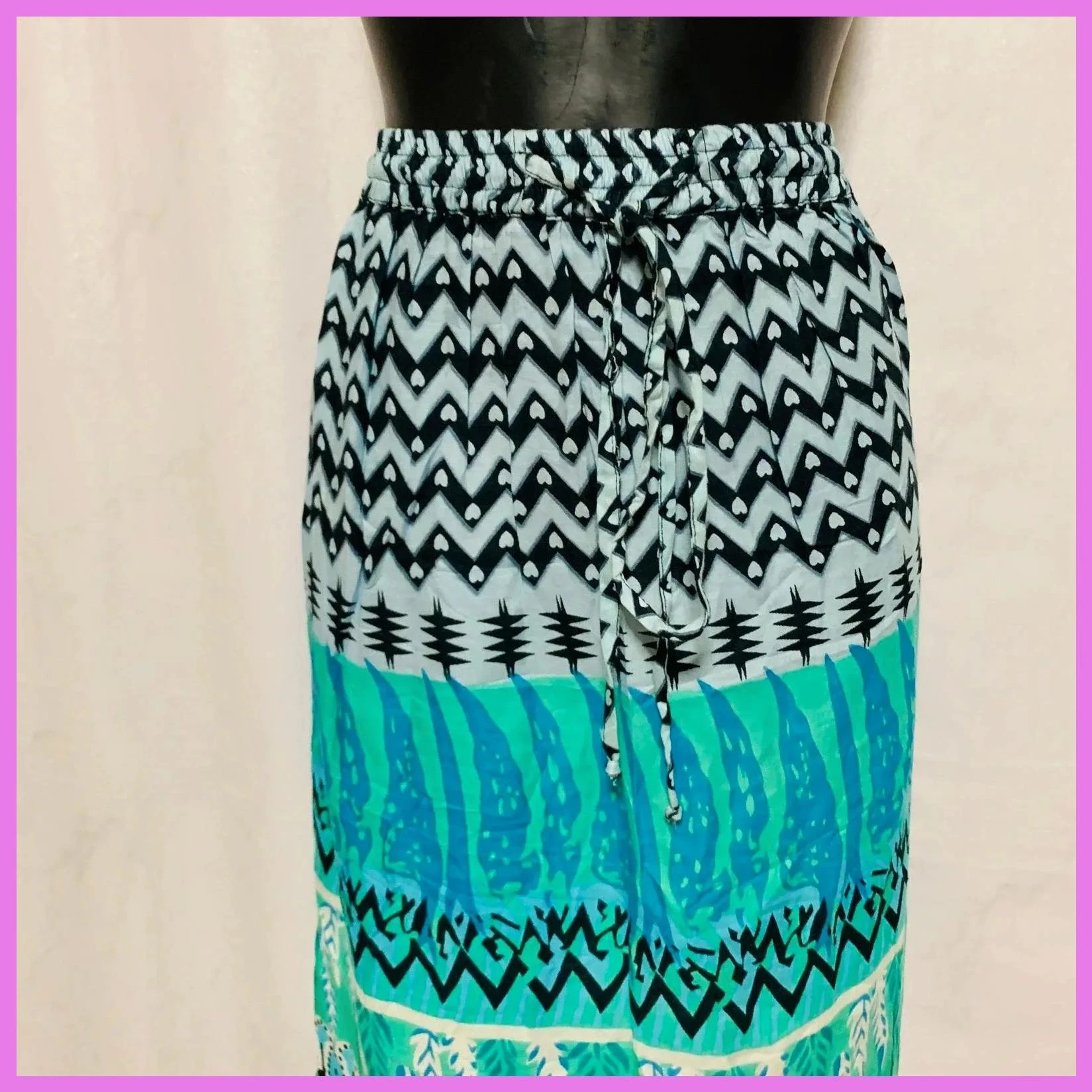 Falda estampada talla 42 – ada gatti – taille XL / 42 / 14 2