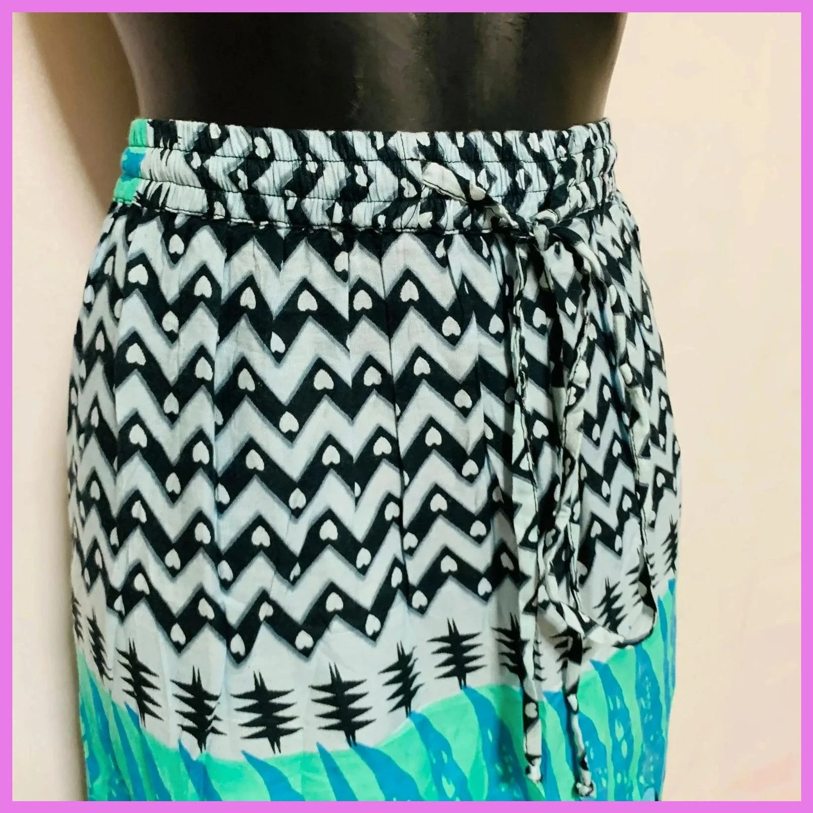 Falda estampada talla 42 – ada gatti – taille XL / 42 / 14 4
