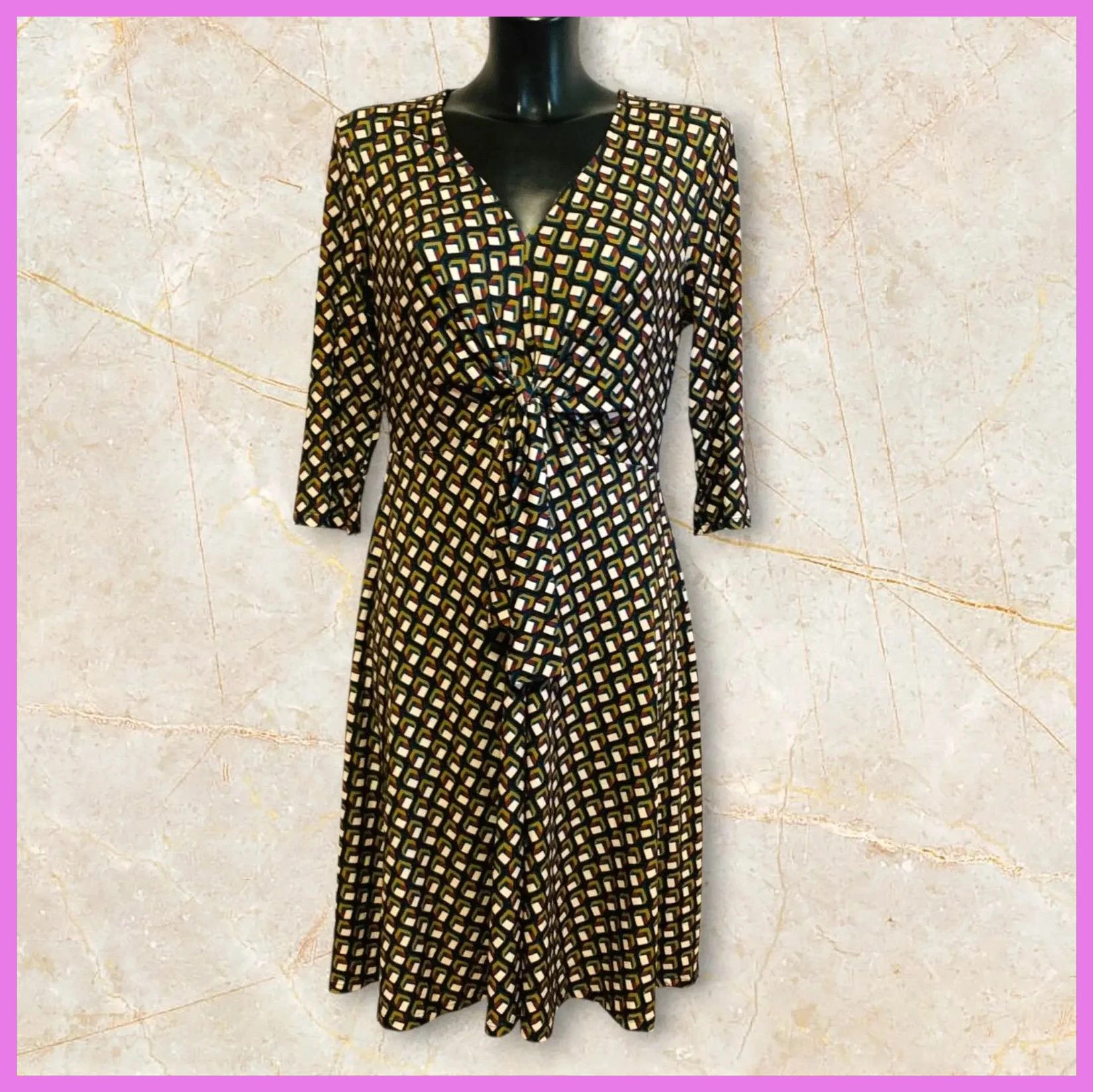 Vestido estampado talla 40