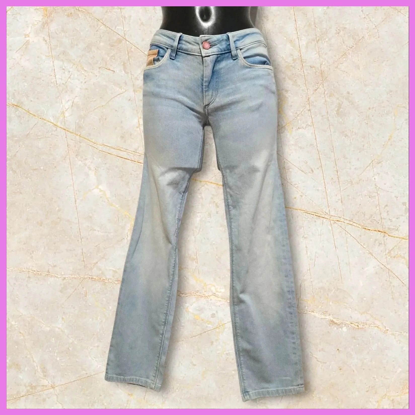 Vaquero Cropped Slim Push up
