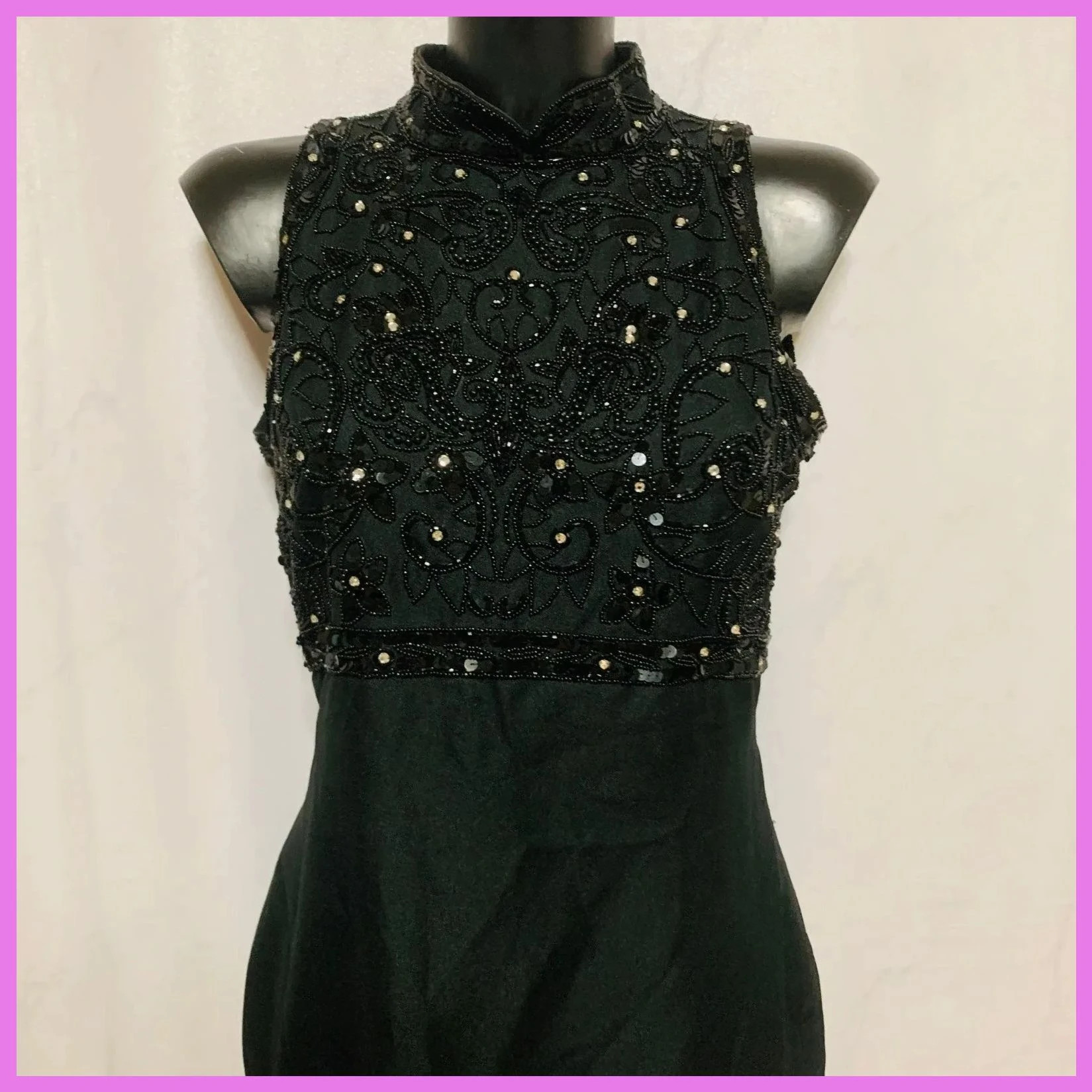 Vestido de fiesta vintage – Vintage Dressing – taille Taille unique 2