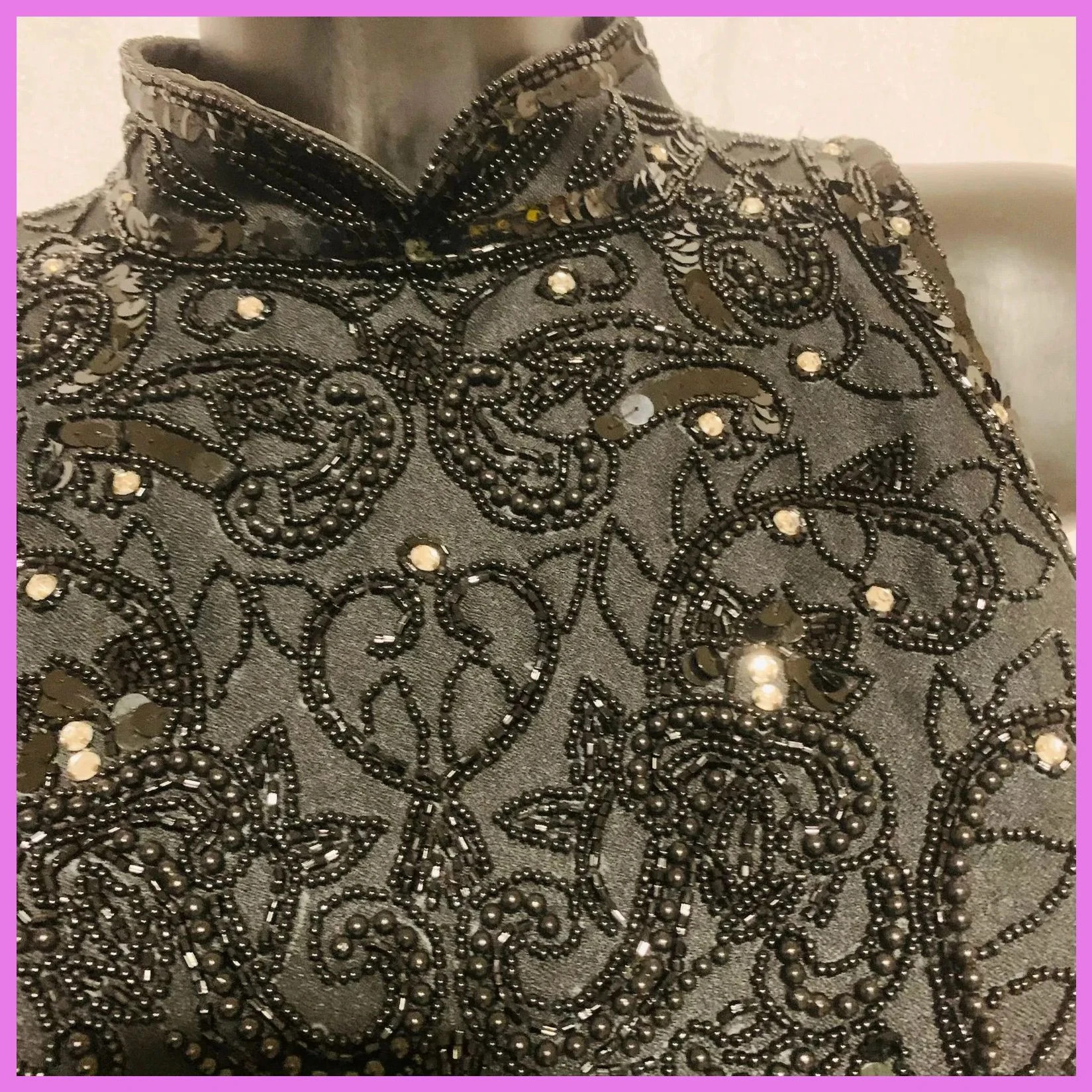 Vestido de fiesta vintage – Vintage Dressing – taille Taille unique 5