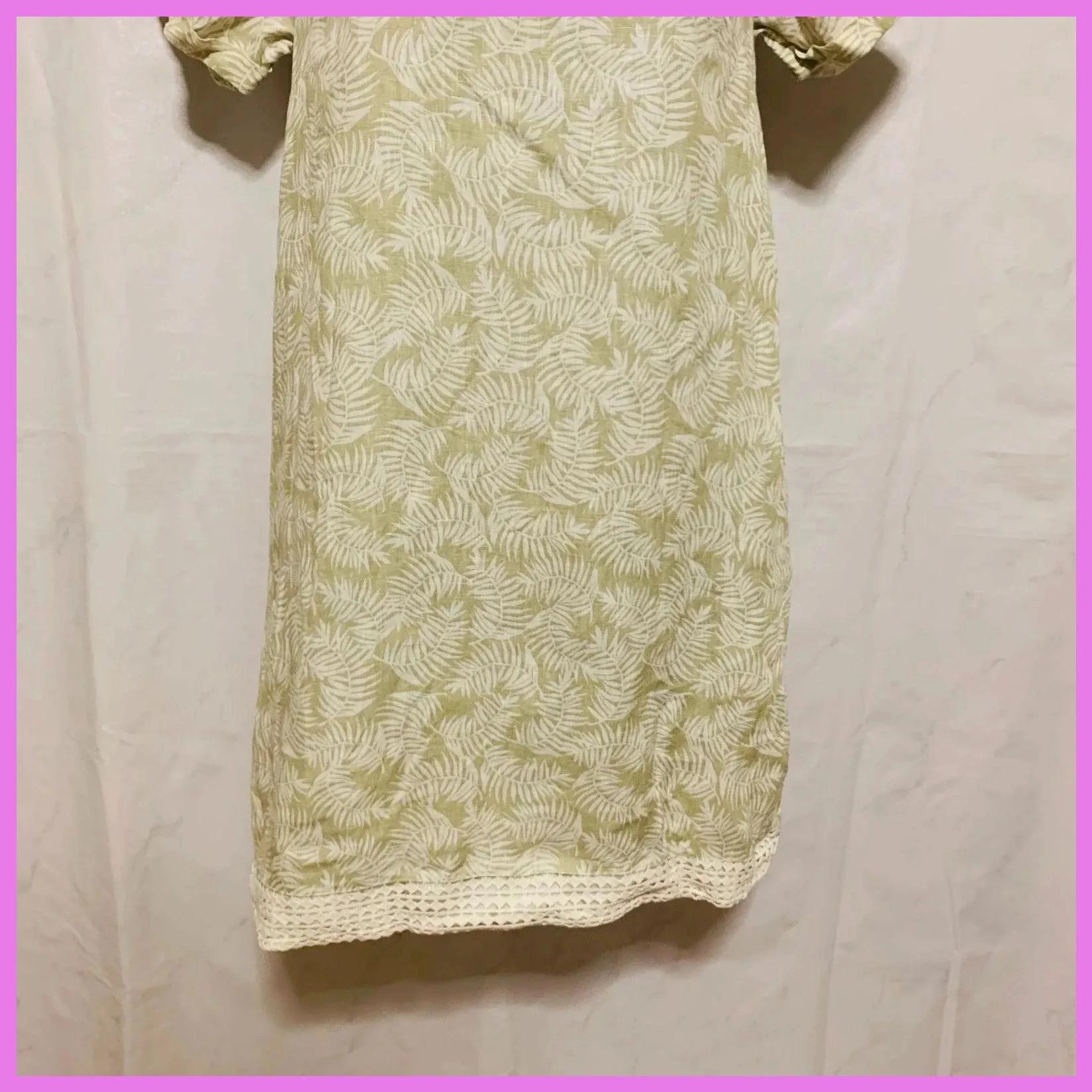 Vestido de lino para talla 42 – Vintage Dressing – taille Taille unique 4