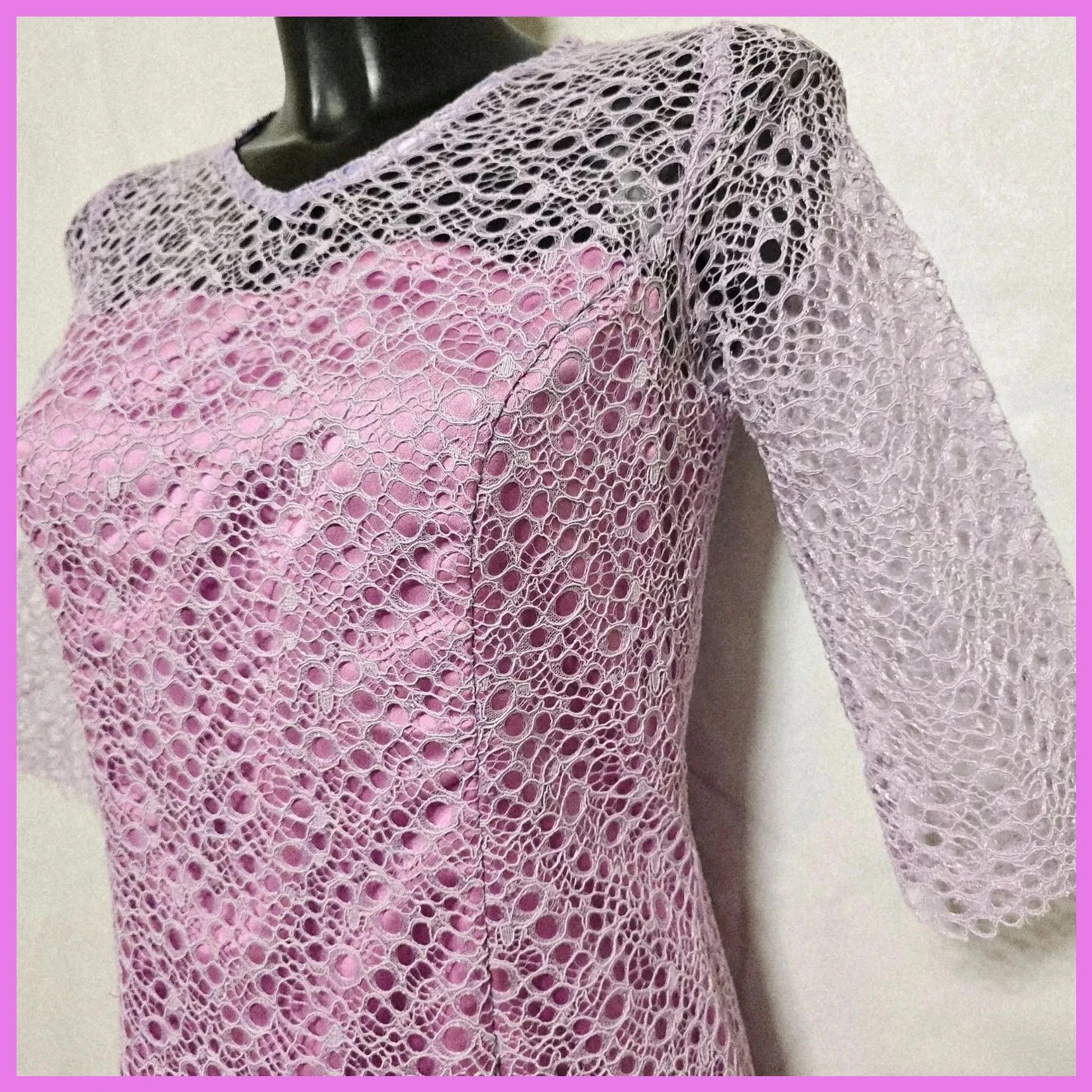 Vestido de encaje talla 38 – Carlo Pascual – taille M / 38 / 10 3
