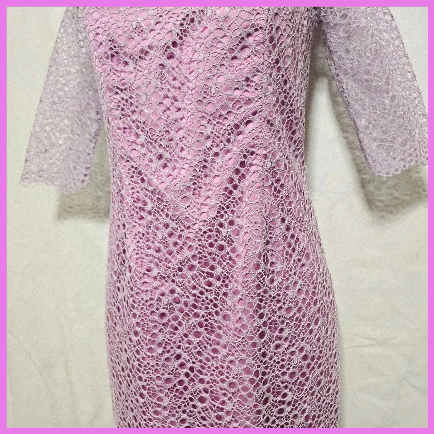 Vestido de encaje talla 38 – Carlo Pascual – taille M / 38 / 10 5
