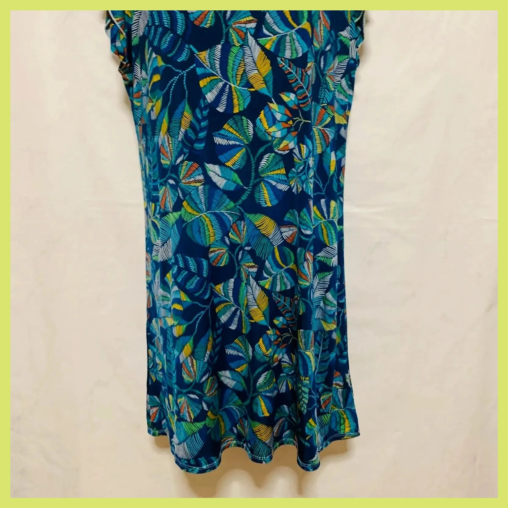 Vestido estampado – moda espaňola – taille 4XL / 48 / 20 3