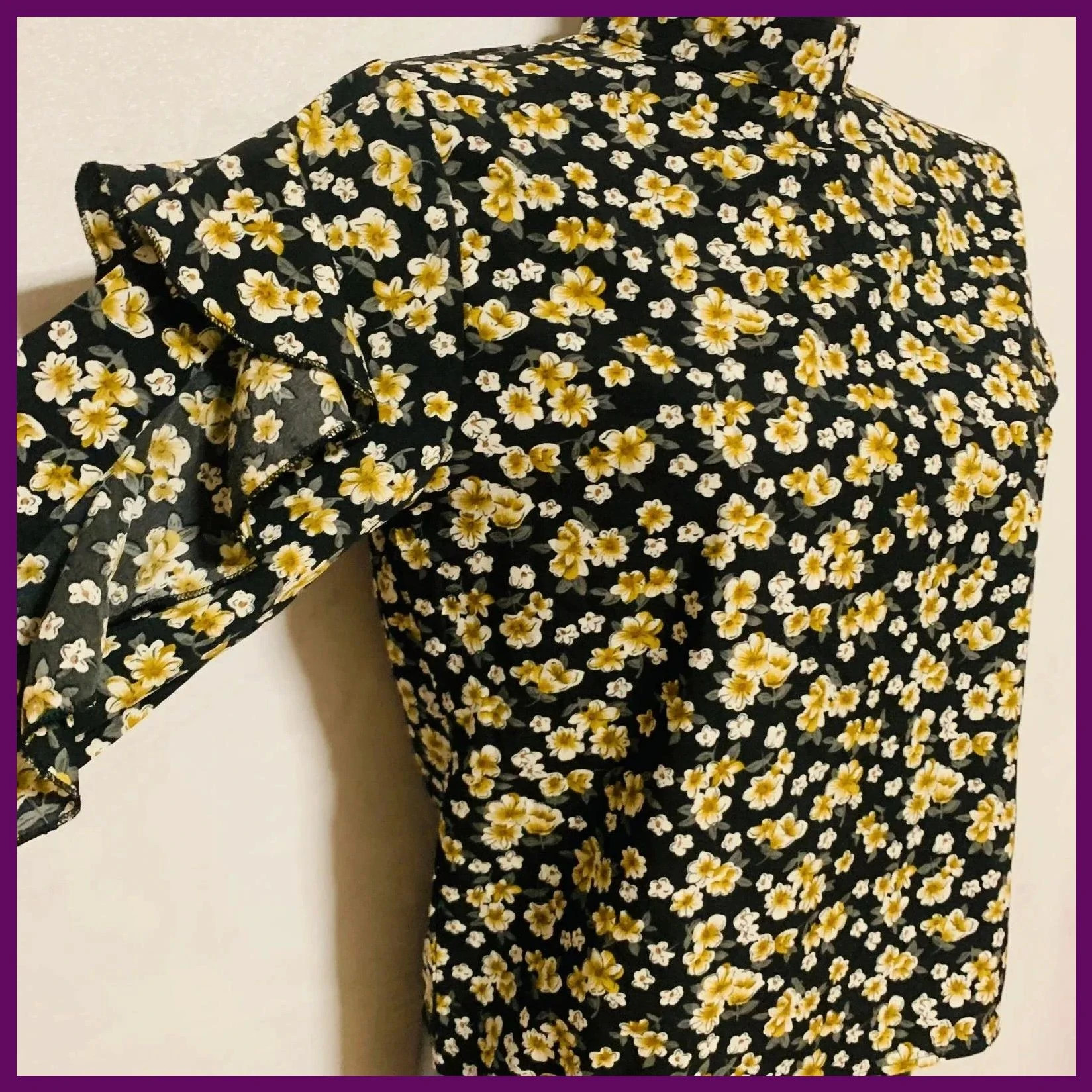 Blusa fina estampada – wmys – taille Taille unique 5