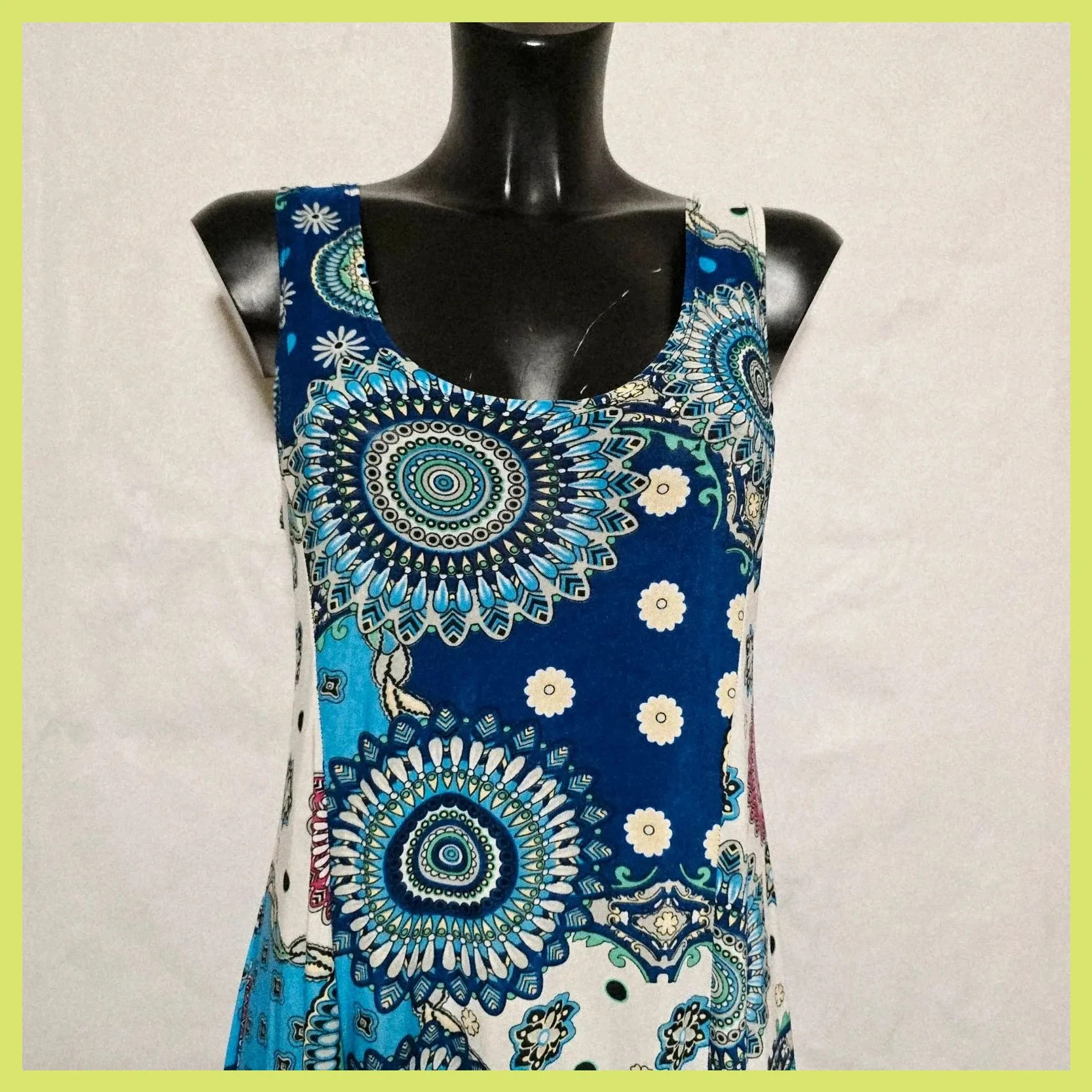 Vestido estampado talla 38 – Vintage Dressing – taille M / 38 / 10 2