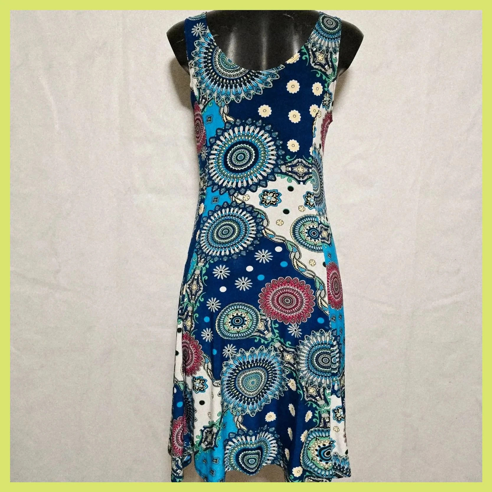 Vestido estampado talla 38 – Vintage Dressing – taille M / 38 / 10 5