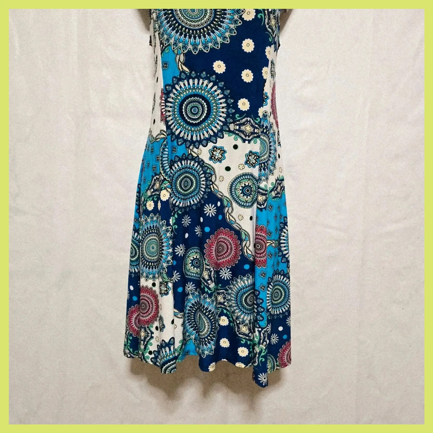 Vestido estampado talla 38 – Vintage Dressing – taille M / 38 / 10 3